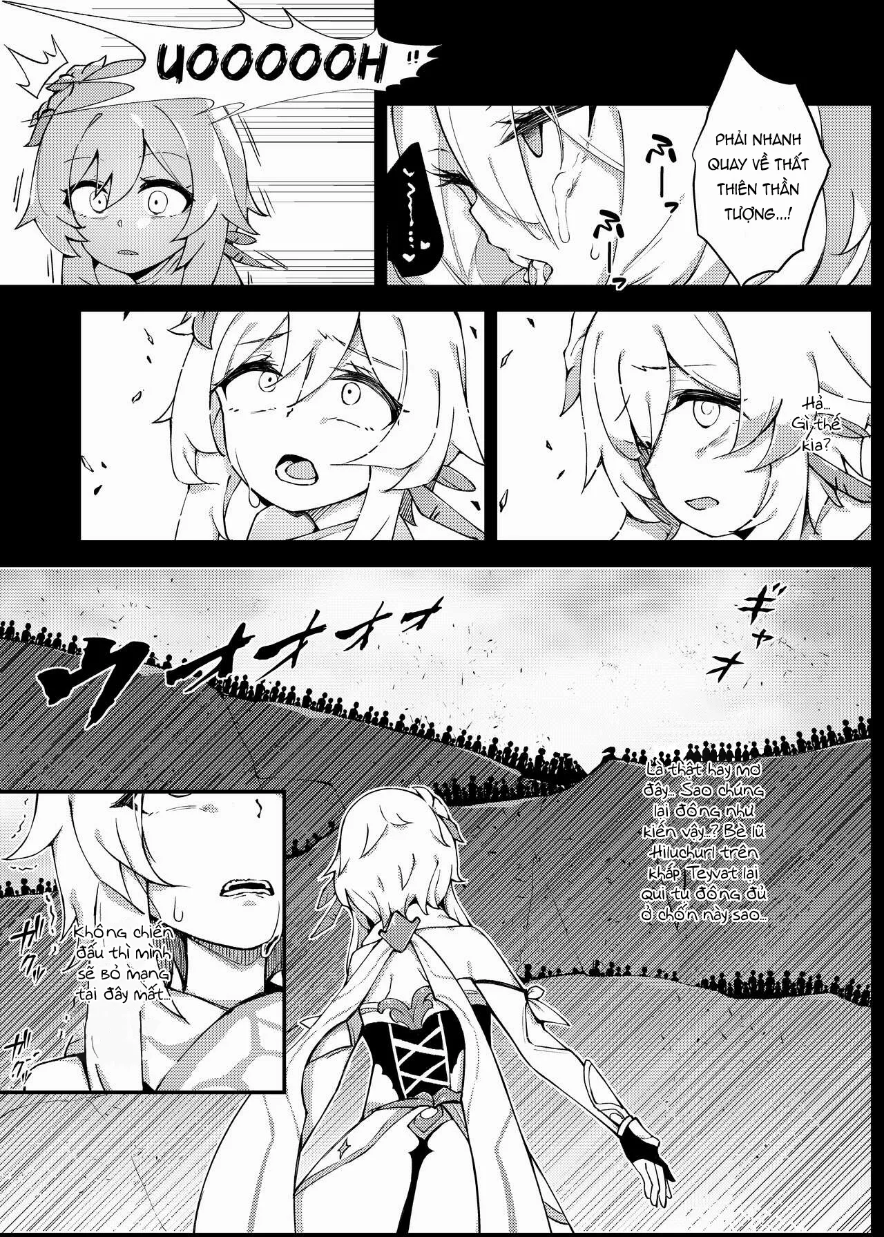 HentaiVN.net - Ảnh 13 - Lumine, Hồi Kết Của Cuộc Hành Trình! [Shingeki no Hilichurl ~Tabibito Hokaku Hen, Lumine,The End of Travel] - Oneshot