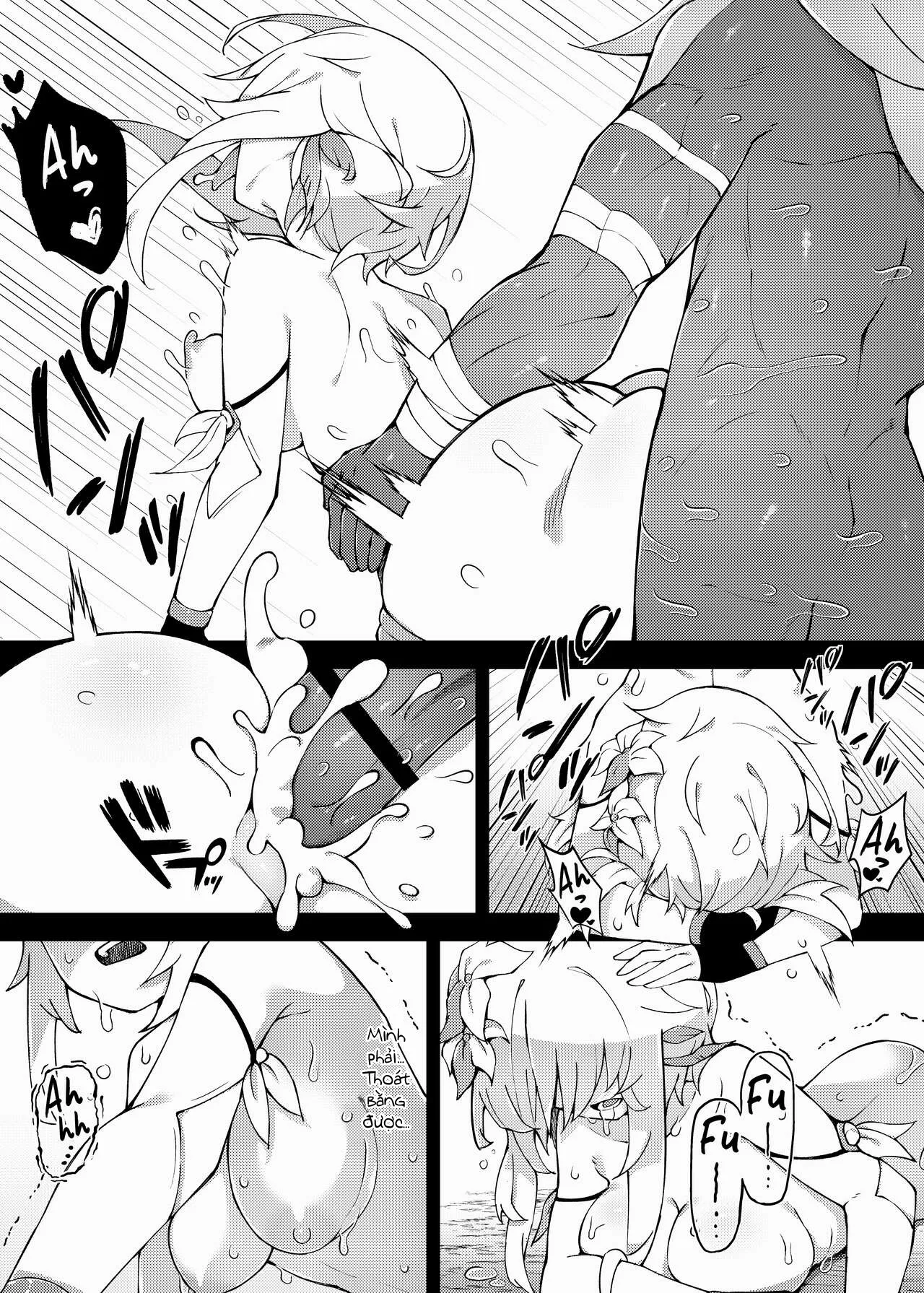 HentaiVN.net - Ảnh 24 - Lumine, Hồi Kết Của Cuộc Hành Trình! [Shingeki no Hilichurl ~Tabibito Hokaku Hen, Lumine,The End of Travel] - Oneshot