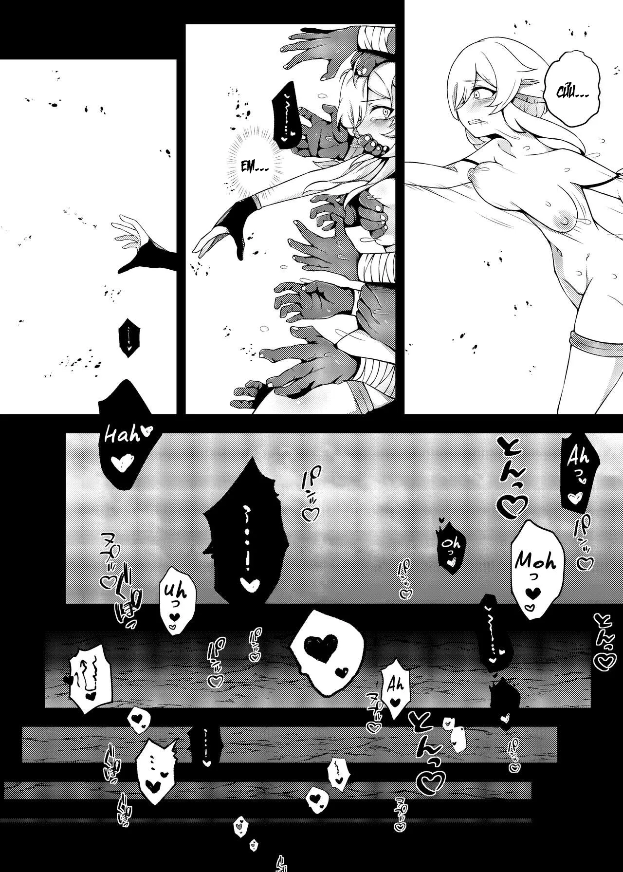 HentaiVN.net - Ảnh 25 - Lumine, Hồi Kết Của Cuộc Hành Trình! [Shingeki no Hilichurl ~Tabibito Hokaku Hen, Lumine,The End of Travel] - Oneshot