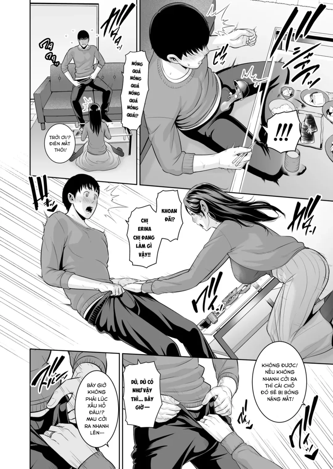HentaiVN.net - Ảnh 20 - Chị gái hàng xóm (35) – Chênh lệch tuổi tác - Part 1