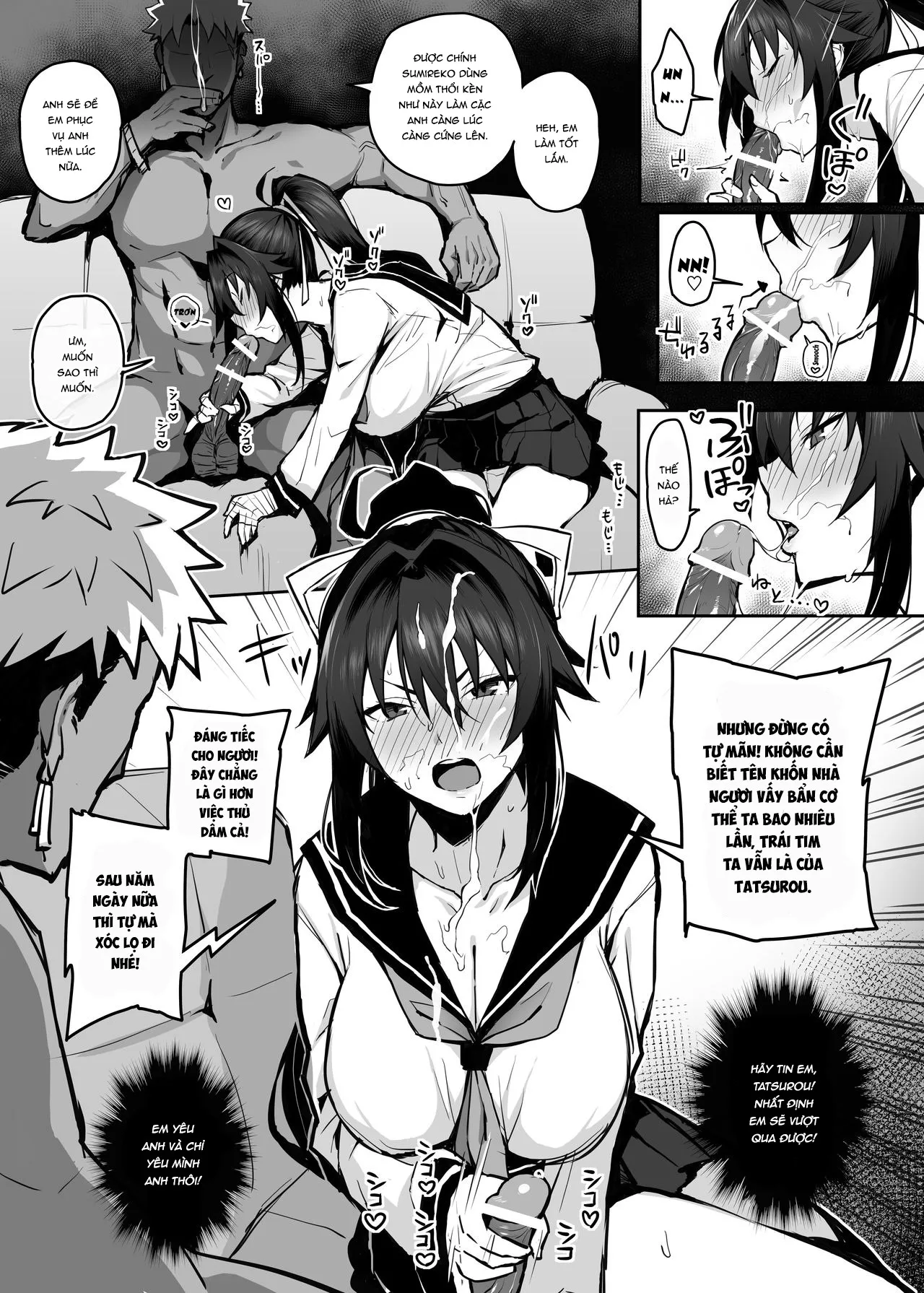 HentaiVN.net - Ảnh 21 - Aniki ni Tabetsukusareta Ore no Kanojo [兄貴に食べ尽くされた俺の彼女.] - Chap 1