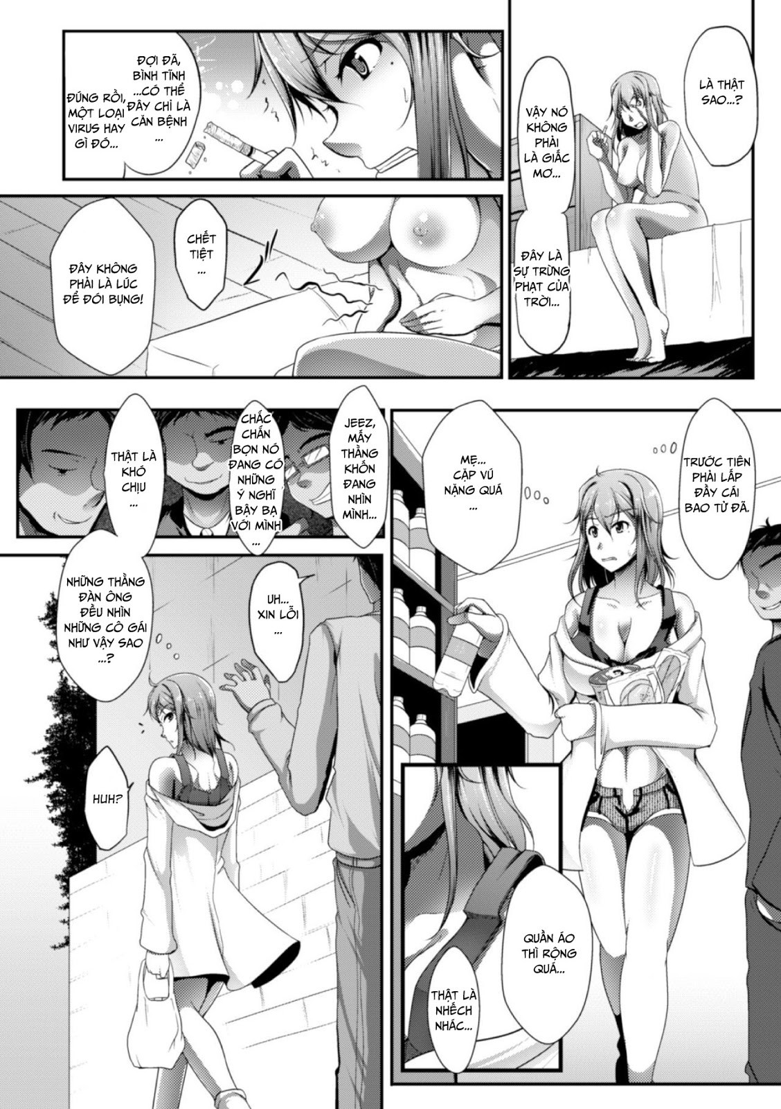 HentaiVN.net - Ảnh 4 - Shinbatsu Chokugeki! Kawaii Ko Ni Sarete Yogarasareru Ore [Divine Punishment! I Was Turned Into A Cute Girl Who Gets Raped!] - Oneshot