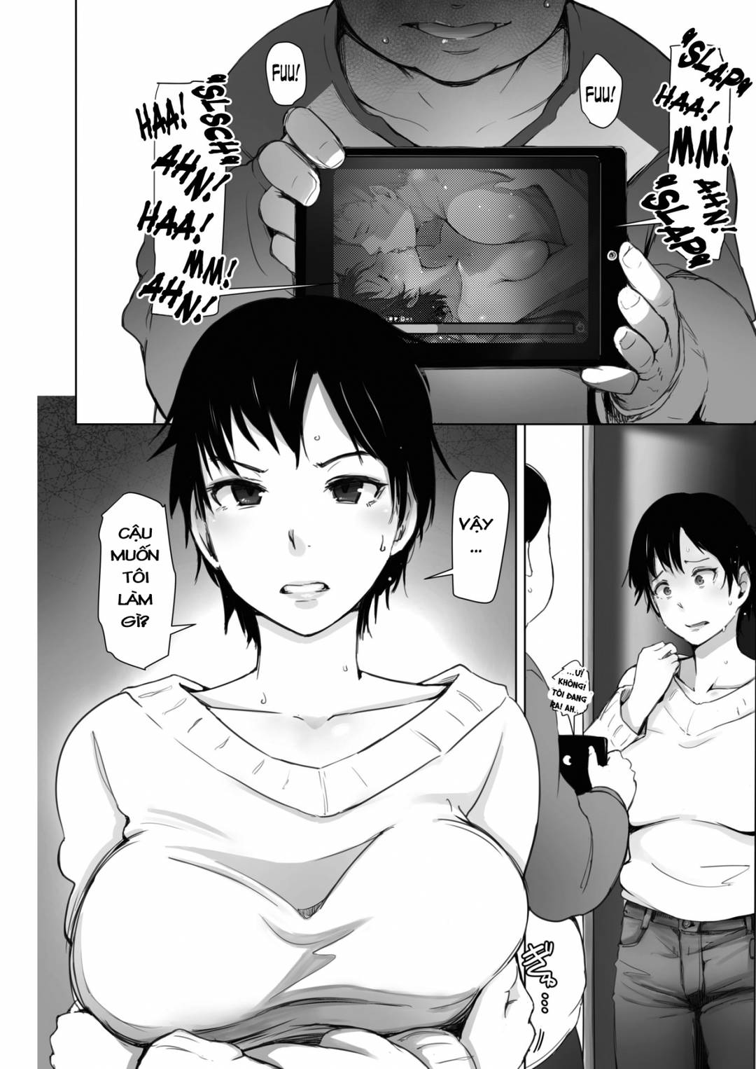 HentaiVN.net - Ảnh 5 - Hitozuma wa 2-do Okasareru [人妻は2度犯される] - Oneshot