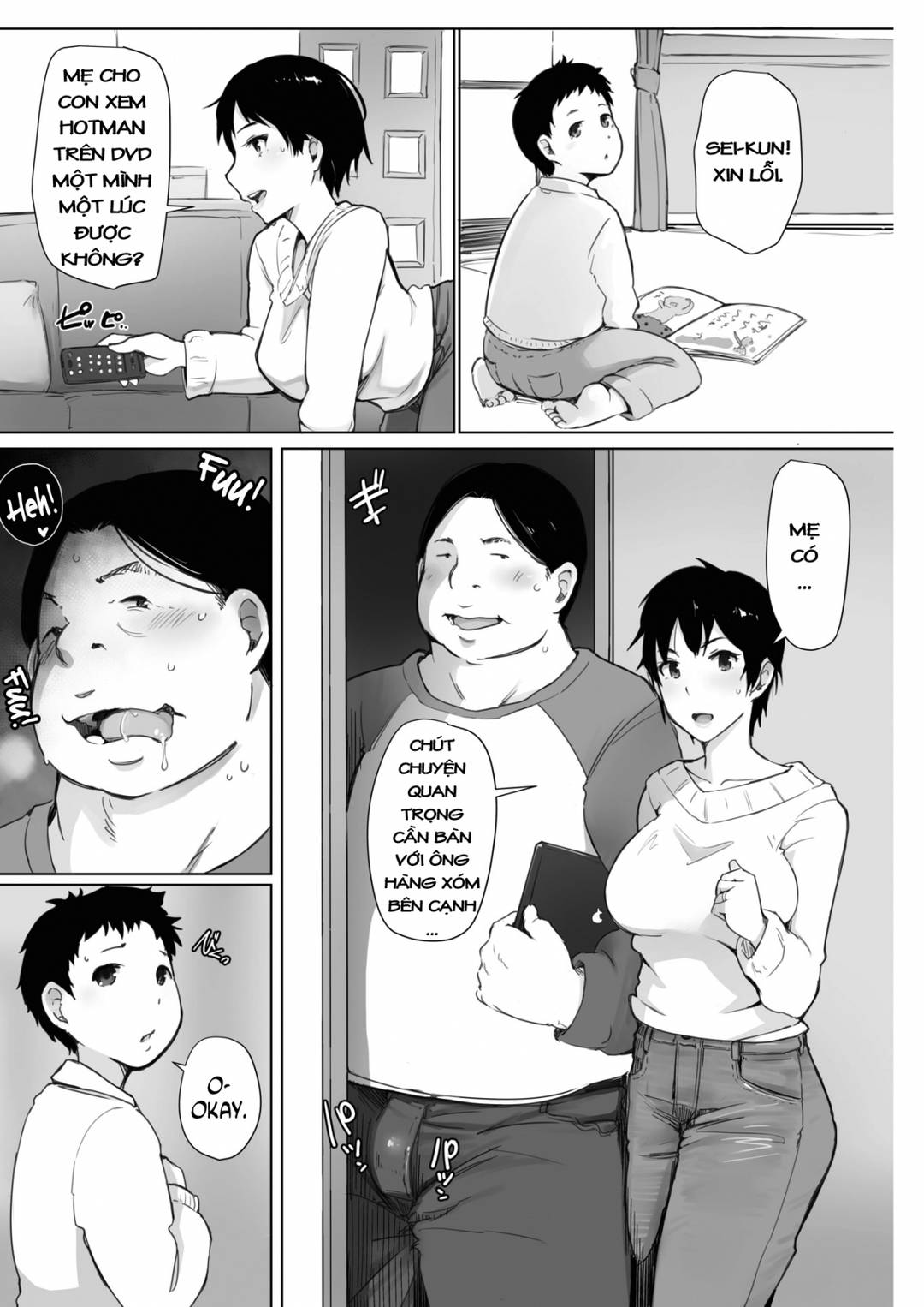 HentaiVN.net - Ảnh 6 - Hitozuma wa 2-do Okasareru [人妻は2度犯される] - Oneshot