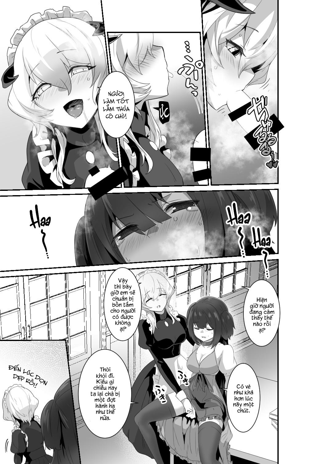 HentaiVN.net - Ảnh 15 - Trăng Rằm - Chap 1: Listen! You Are Going to Sleep with Me!