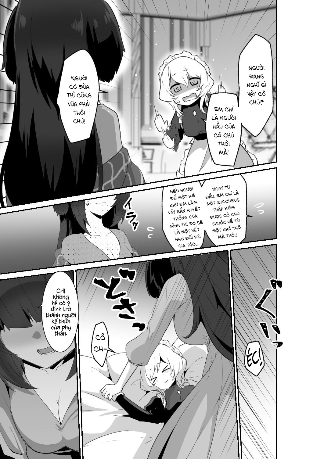 HentaiVN.net - Ảnh 23 - Trăng Rằm - Chap 1: Listen! You Are Going to Sleep with Me!