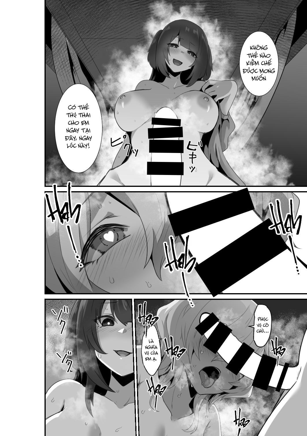 HentaiVN.net - Ảnh 26 - Trăng Rằm - Chap 1: Listen! You Are Going to Sleep with Me!