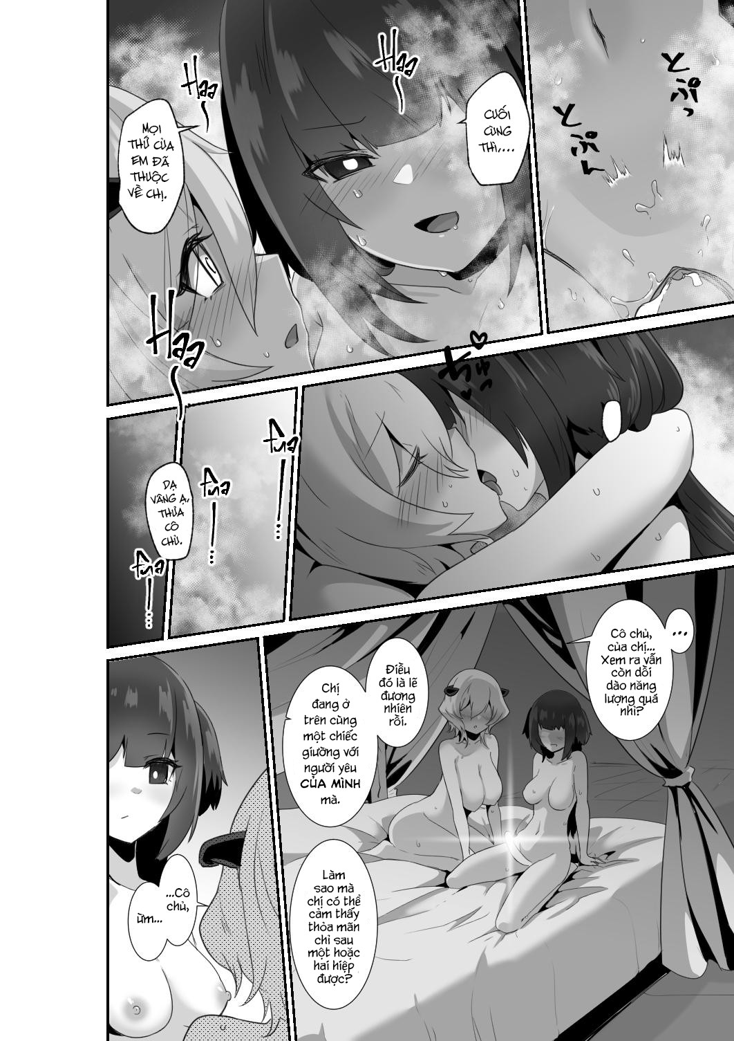 HentaiVN.net - Ảnh 40 - Trăng Rằm - Chap 1: Listen! You Are Going to Sleep with Me!