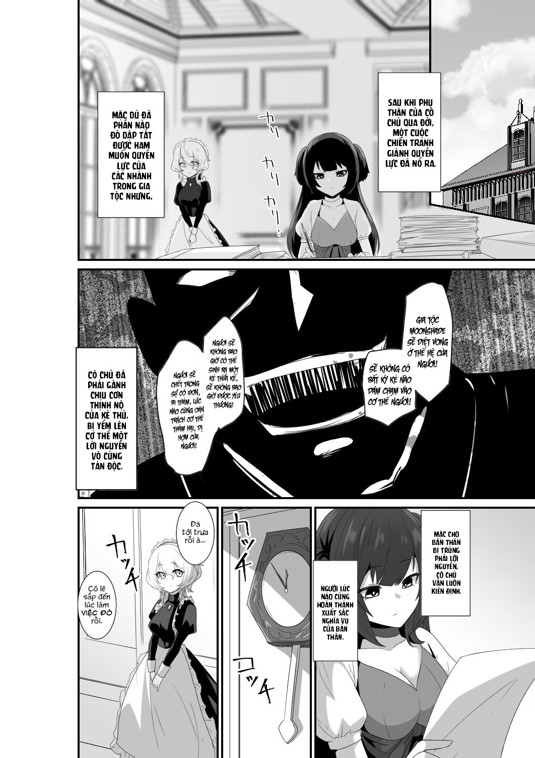 HentaiVN.net - Ảnh 6 - Trăng Rằm - Chap 1: Listen! You Are Going to Sleep with Me!