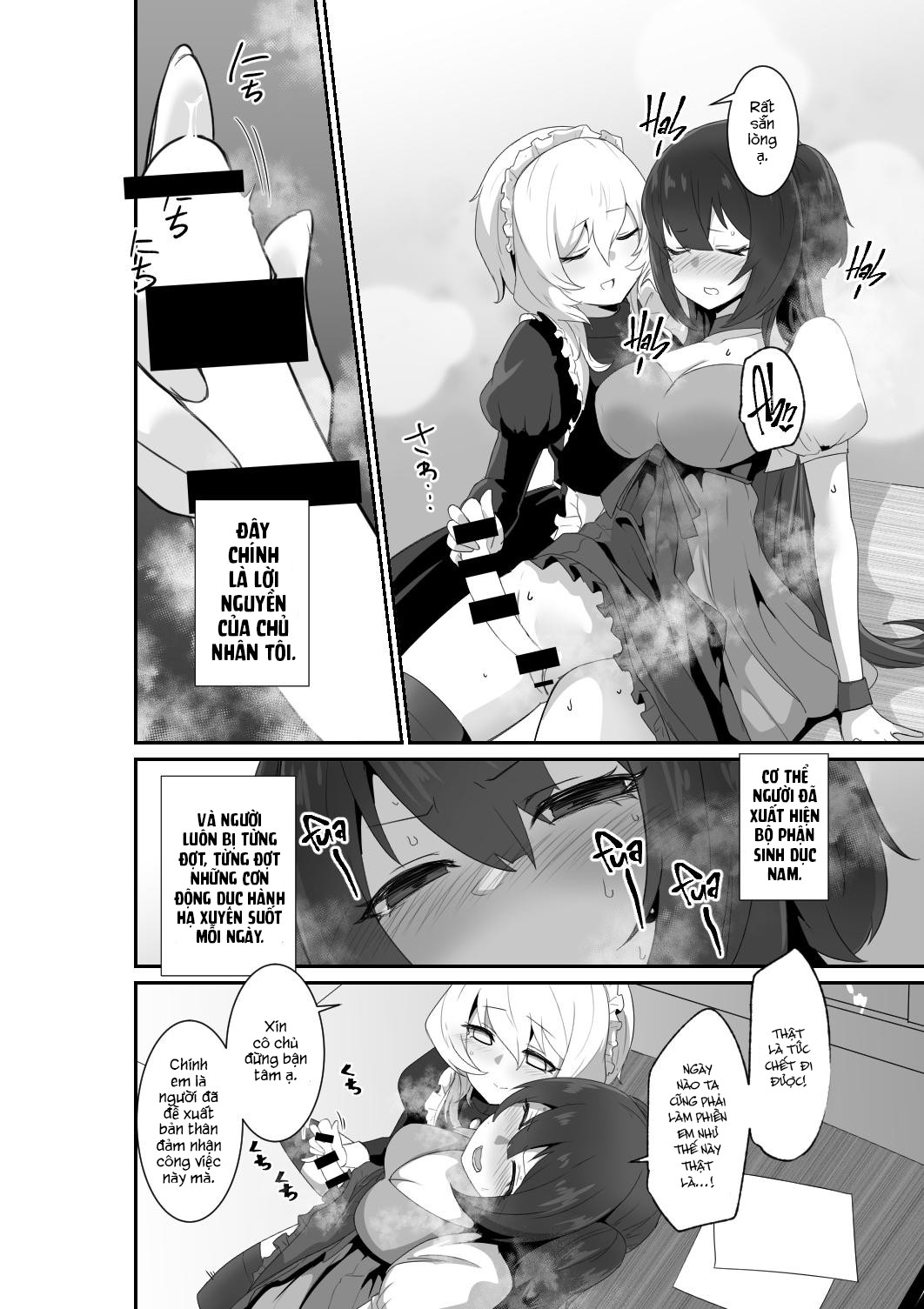 HentaiVN.net - Ảnh 8 - Trăng Rằm - Chap 1: Listen! You Are Going to Sleep with Me!