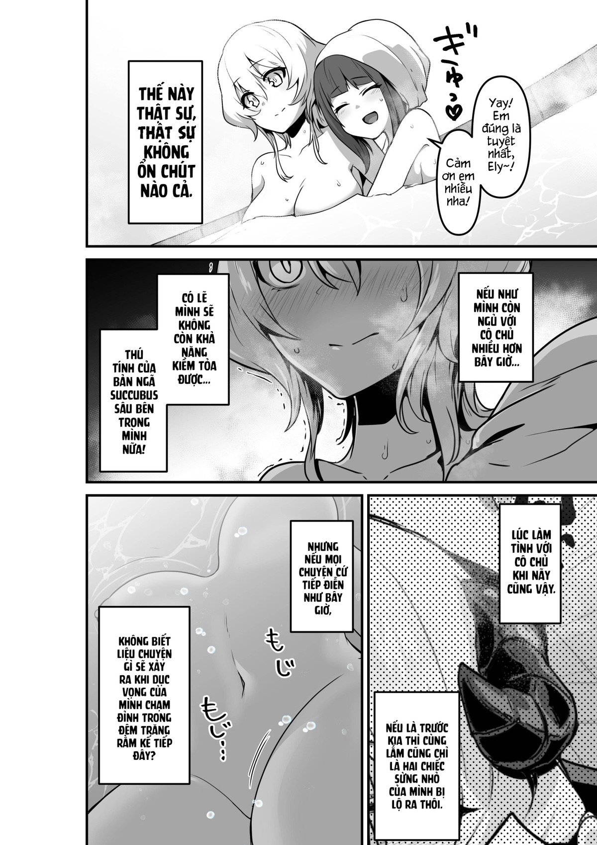 HentaiVN.net - Ảnh 20 - Trăng Rằm - Chap 2: Listen! Now You Are Going to Sleep with Me!