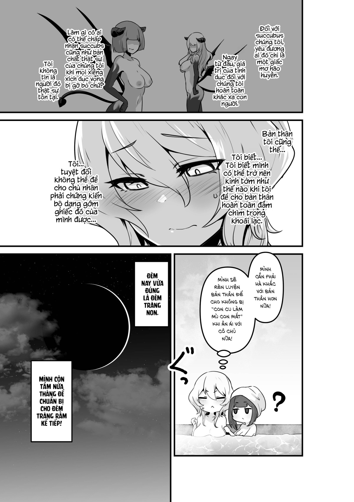 HentaiVN.net - Ảnh 21 - Trăng Rằm - Chap 2: Listen! Now You Are Going to Sleep with Me!
