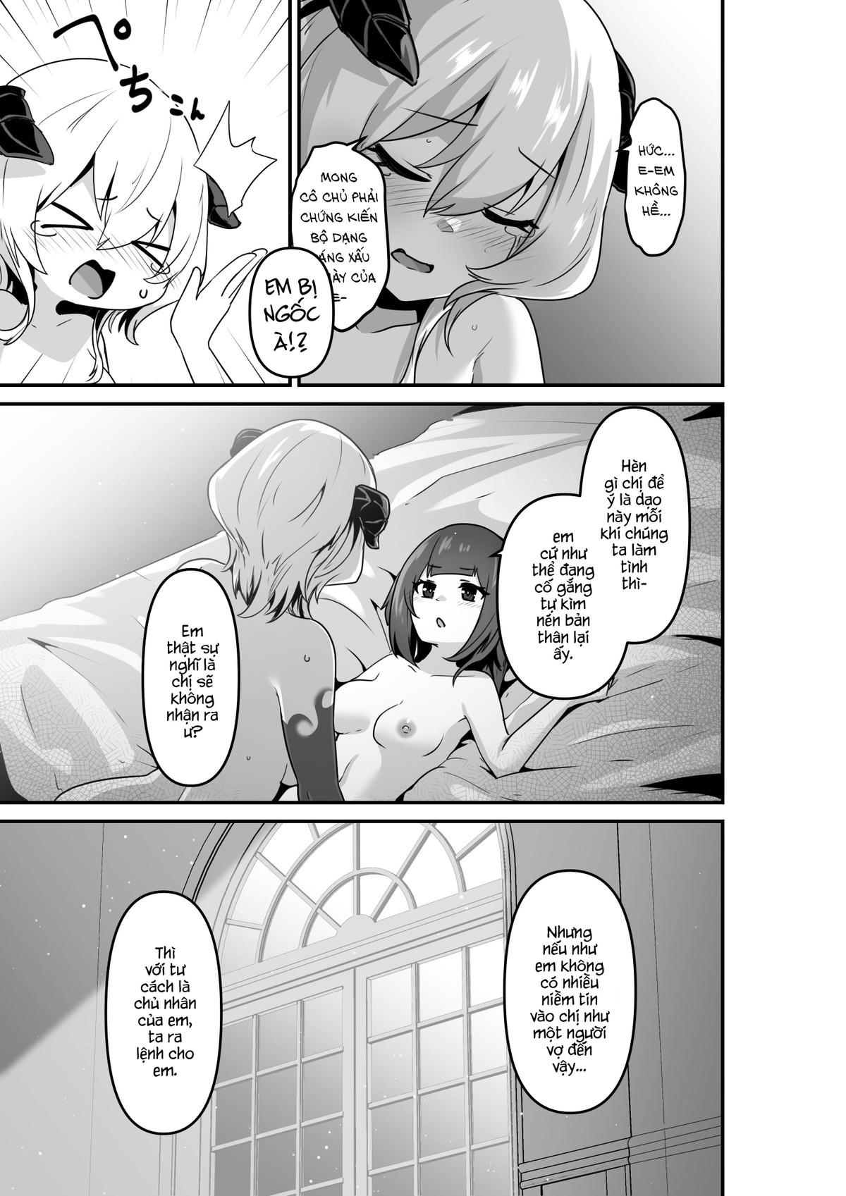 HentaiVN.net - Ảnh 27 - Trăng Rằm - Chap 2: Listen! Now You Are Going to Sleep with Me!