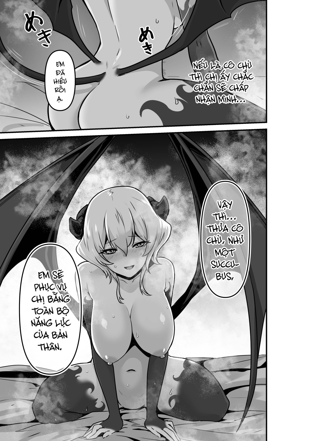 HentaiVN.net - Ảnh 29 - Trăng Rằm - Chap 2: Listen! Now You Are Going to Sleep with Me!
