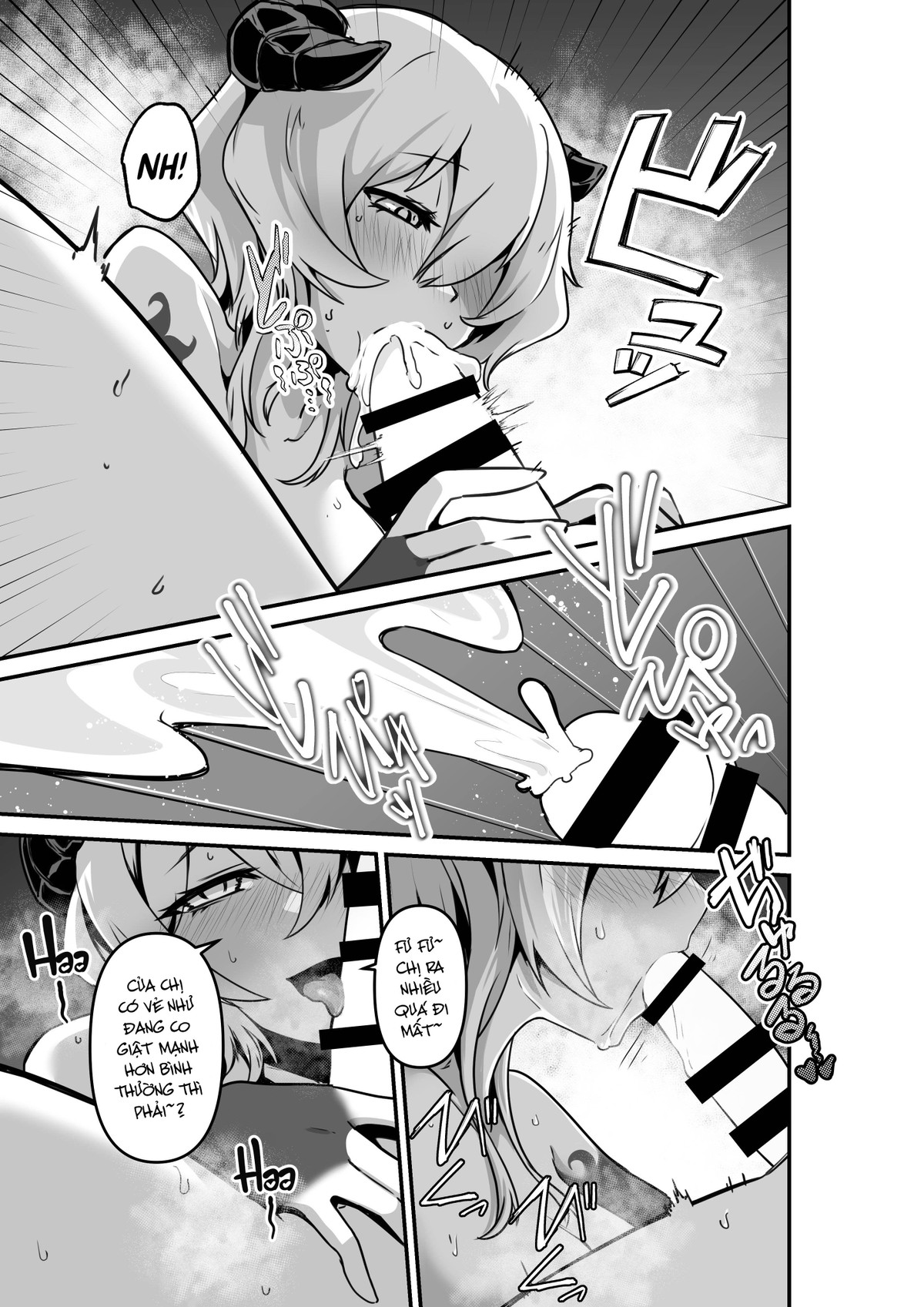 HentaiVN.net - Ảnh 33 - Trăng Rằm - Chap 2: Listen! Now You Are Going to Sleep with Me!