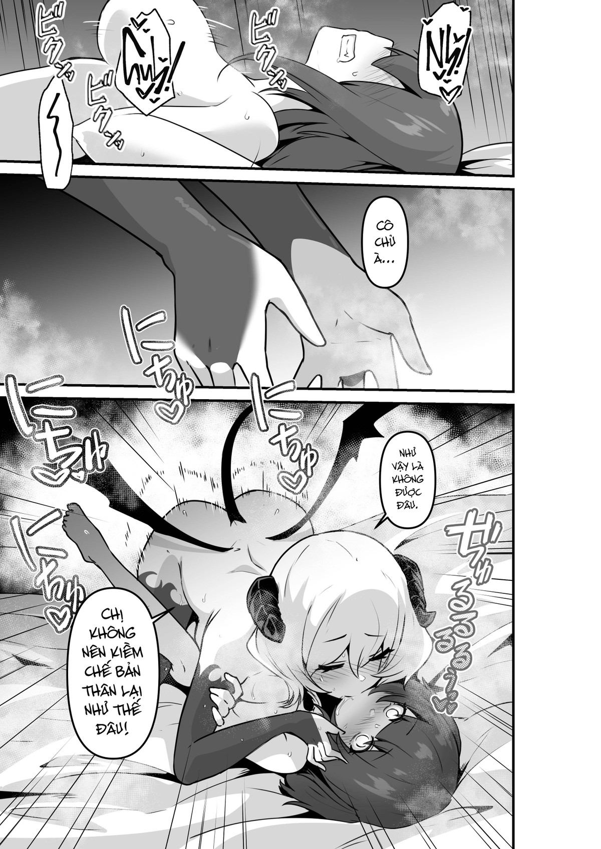 HentaiVN.net - Ảnh 43 - Trăng Rằm - Chap 2: Listen! Now You Are Going to Sleep with Me!