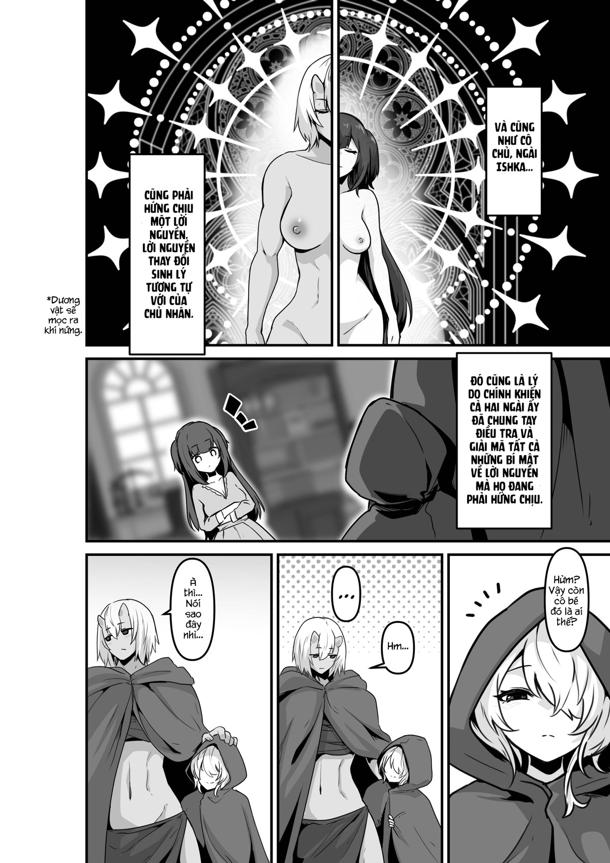 HentaiVN.net - Ảnh 8 - Trăng Rằm - Chap 2: Listen! Now You Are Going to Sleep with Me!