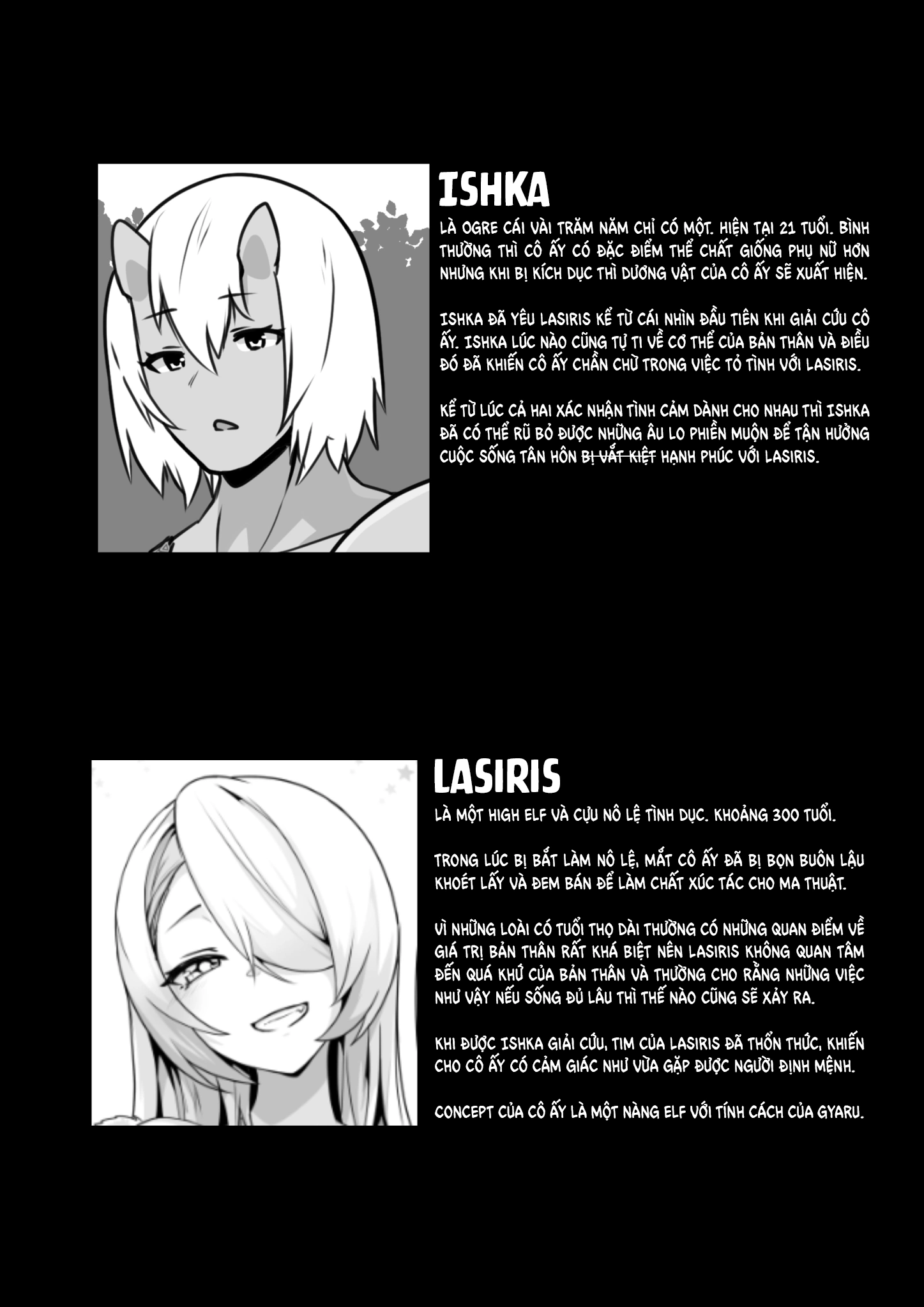 HentaiVN.net - Ảnh 46 - Trăng Rằm - Chap 3: Lovey Dovey Lewd Story Between an Elf and an Orge