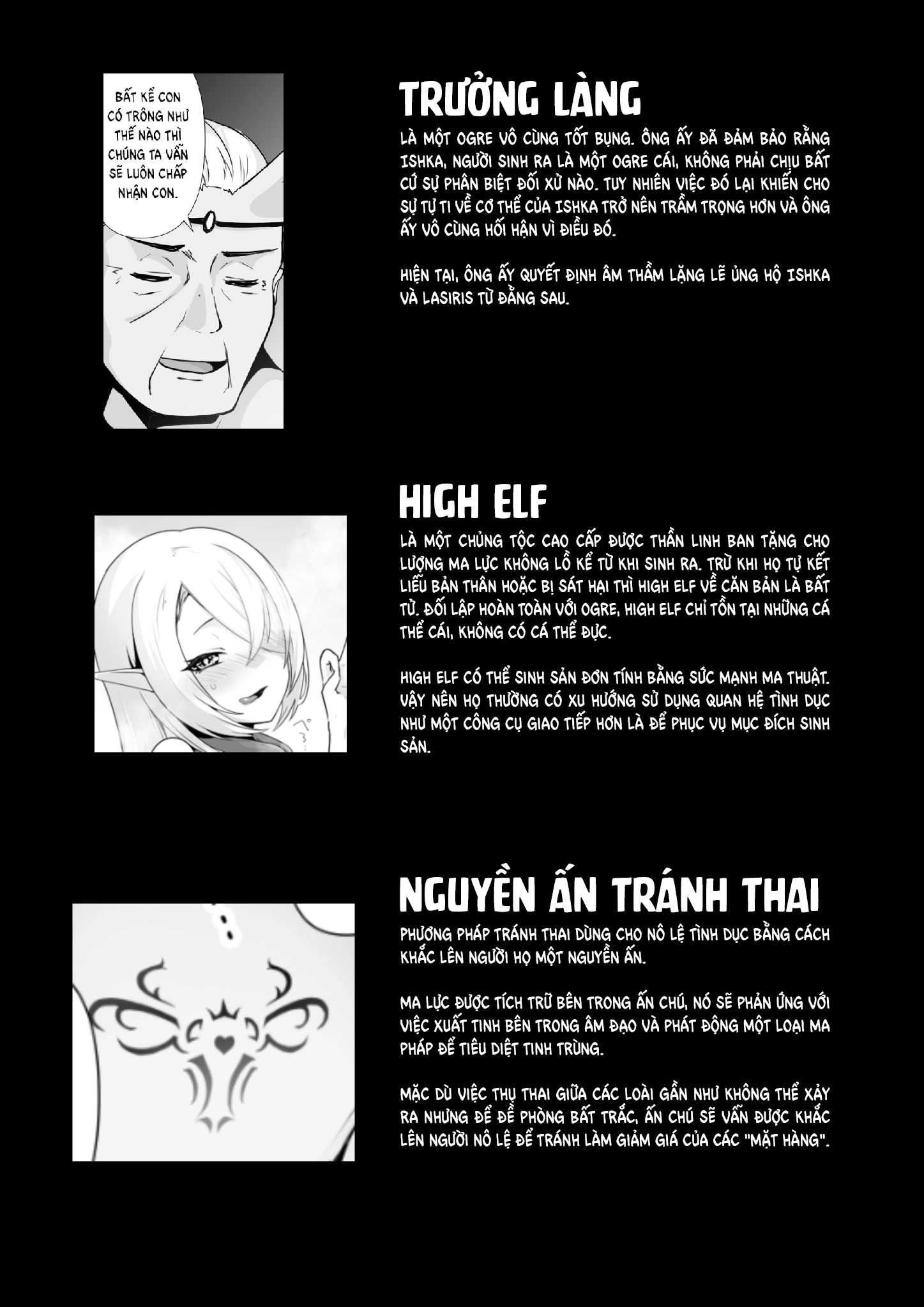 HentaiVN.net - Ảnh 47 - Trăng Rằm - Chap 3: Lovey Dovey Lewd Story Between an Elf and an Orge
