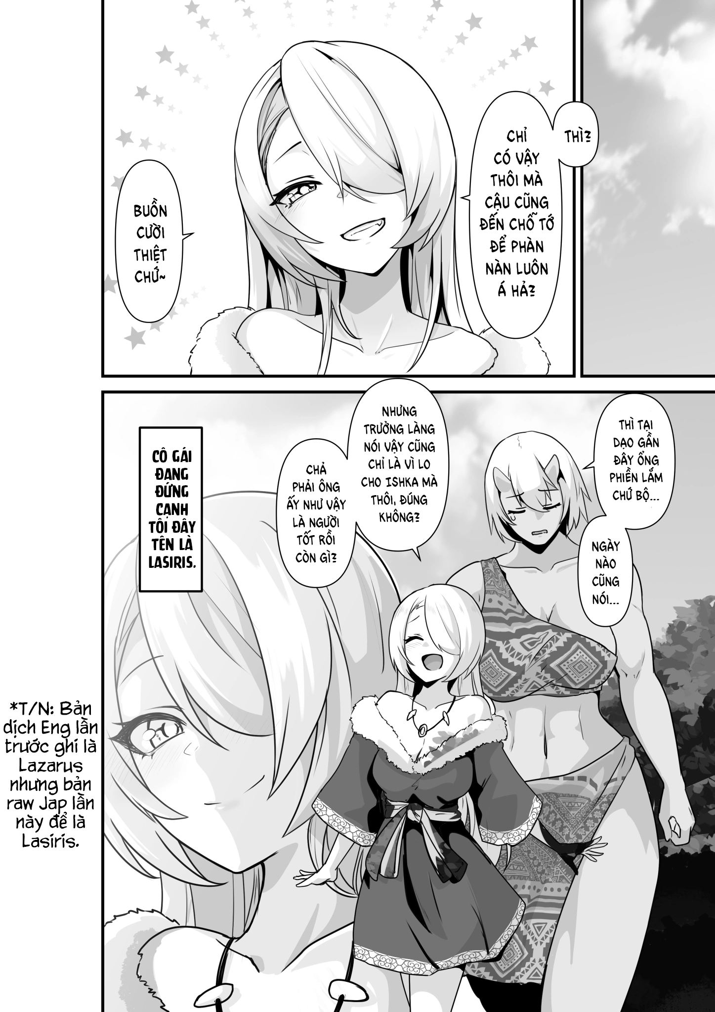 HentaiVN.net - Ảnh 6 - Trăng Rằm - Chap 3: Lovey Dovey Lewd Story Between an Elf and an Orge
