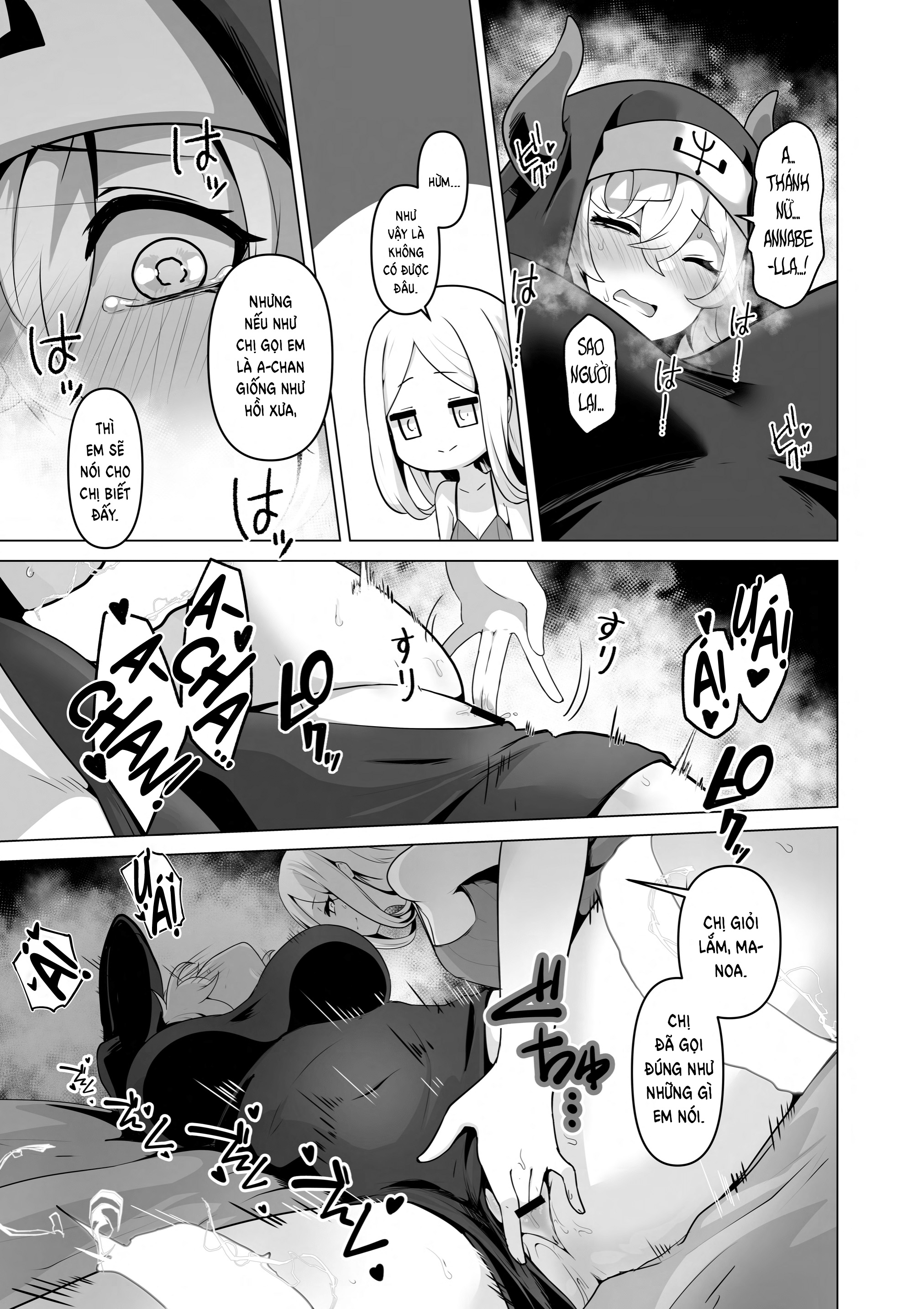 HentaiVN.net - Ảnh 21 - Trăng Rằm - Chap 4: You Can't Be A Nun With That Body