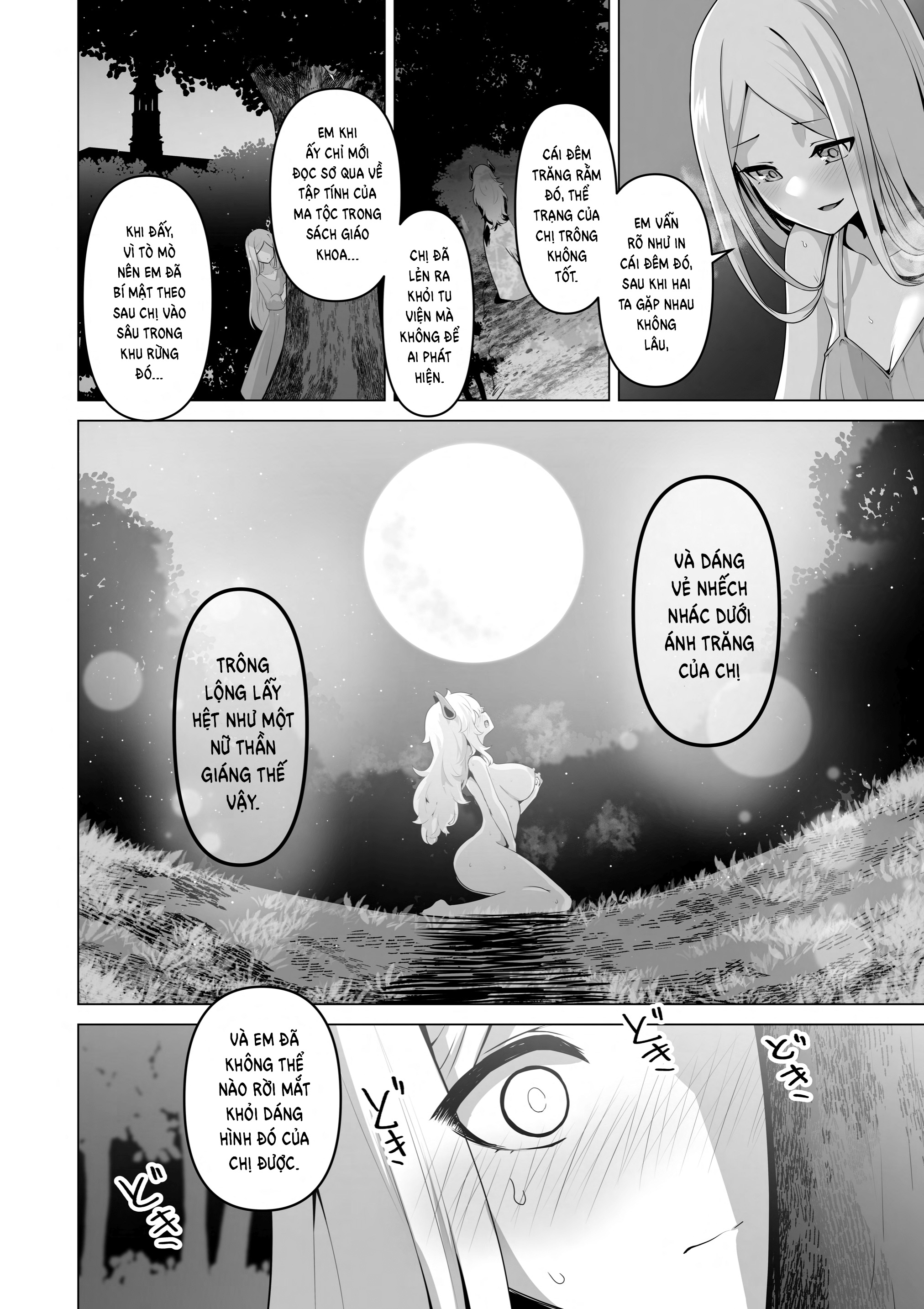 HentaiVN.net - Ảnh 22 - Trăng Rằm - Chap 4: You Can't Be A Nun With That Body