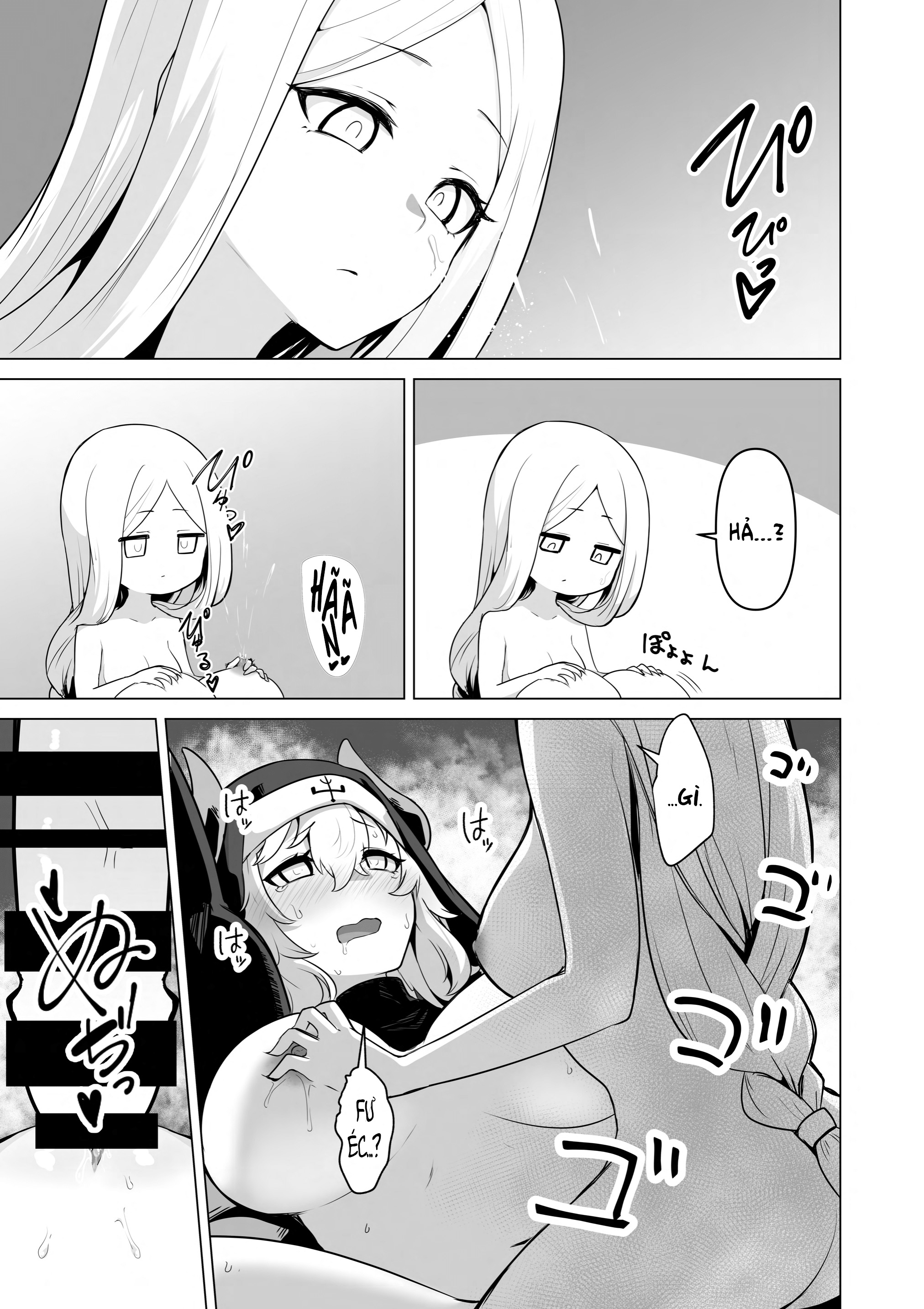HentaiVN.net - Ảnh 31 - Trăng Rằm - Chap 4: You Can't Be A Nun With That Body