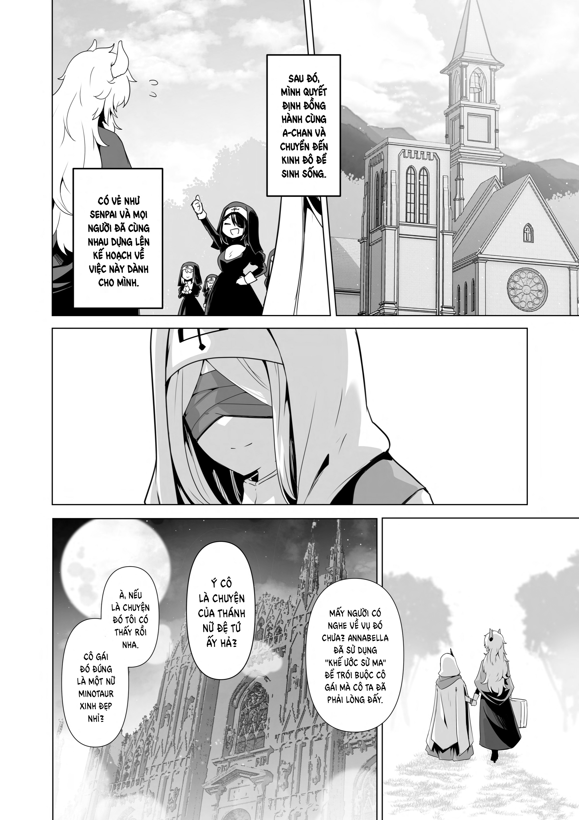 HentaiVN.net - Ảnh 46 - Trăng Rằm - Chap 4: You Can't Be A Nun With That Body