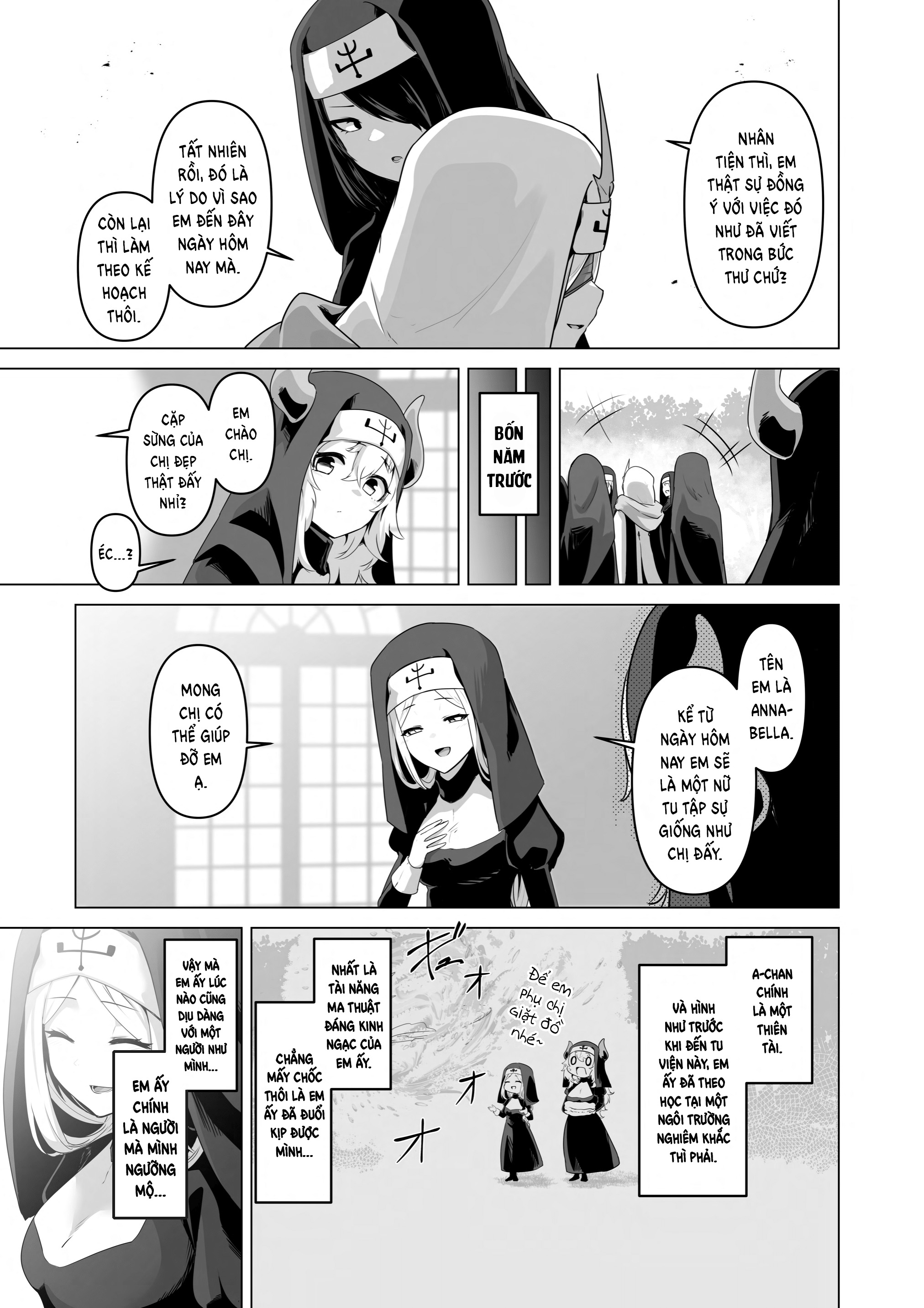 HentaiVN.net - Ảnh 9 - Trăng Rằm - Chap 4: You Can't Be A Nun With That Body