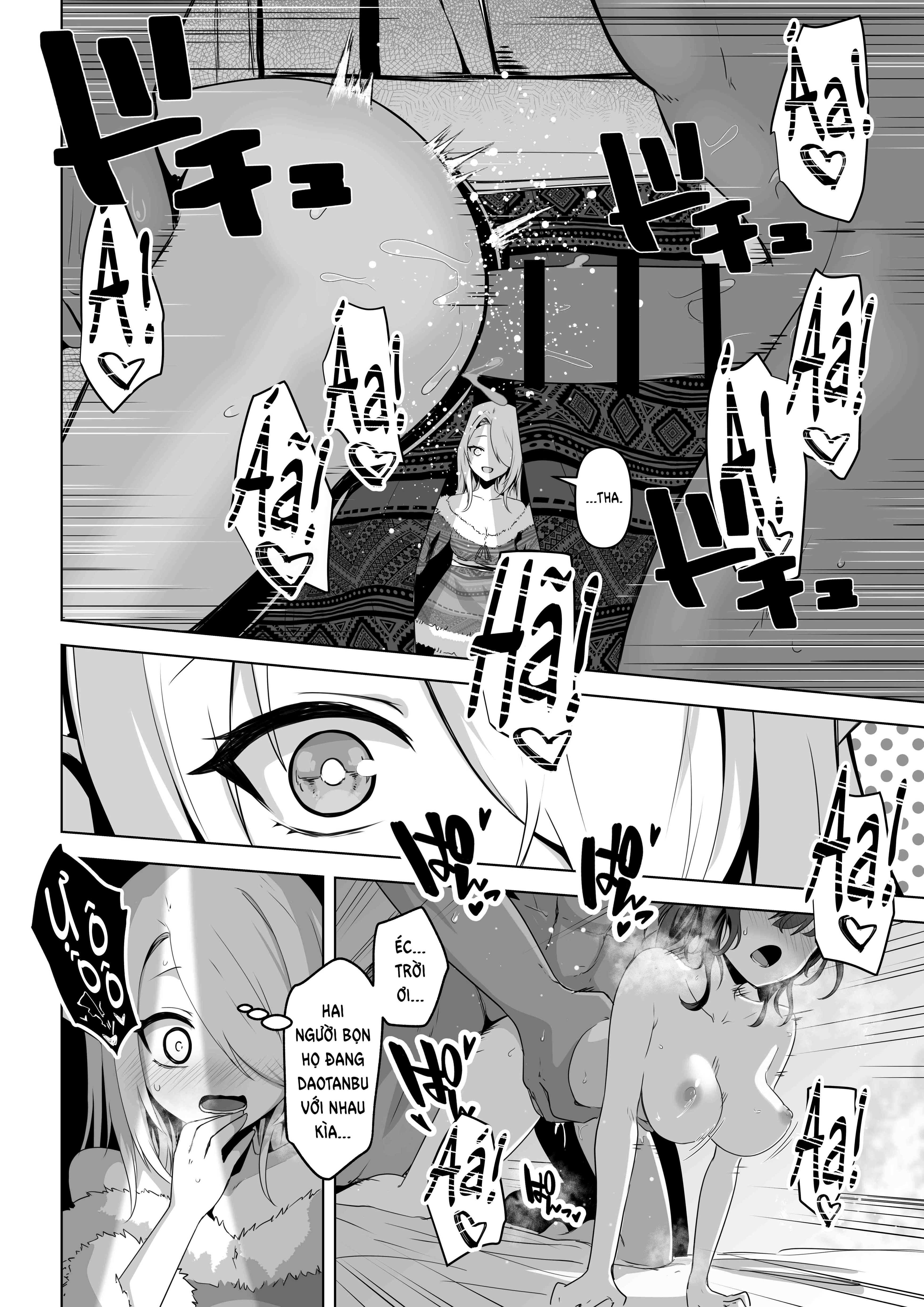HentaiVN.net - Ảnh 10 - Trăng Rằm - Chap 5: Lustful Elf Wants To Have Brutal Sex