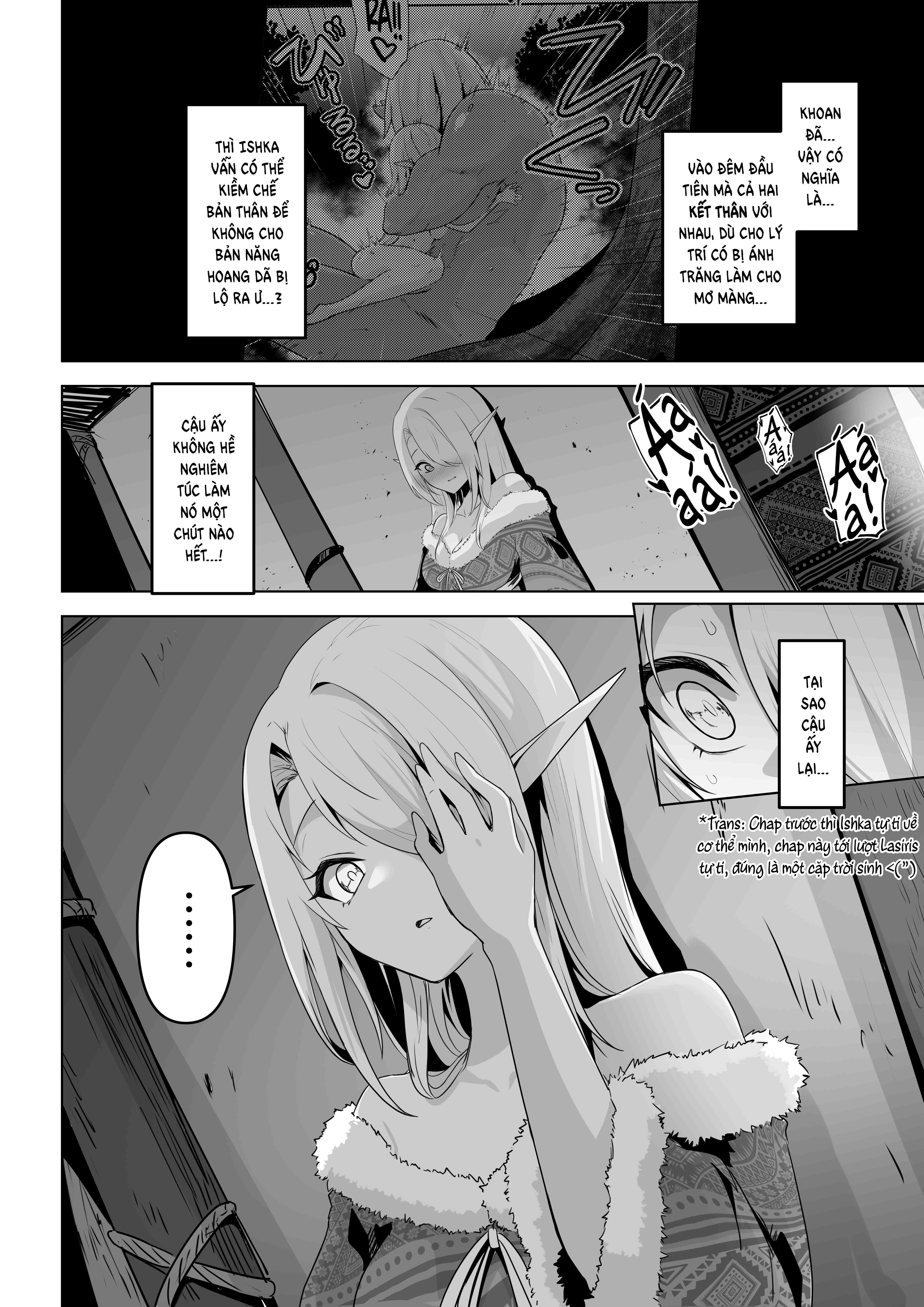 HentaiVN.net - Ảnh 12 - Trăng Rằm - Chap 5: Lustful Elf Wants To Have Brutal Sex