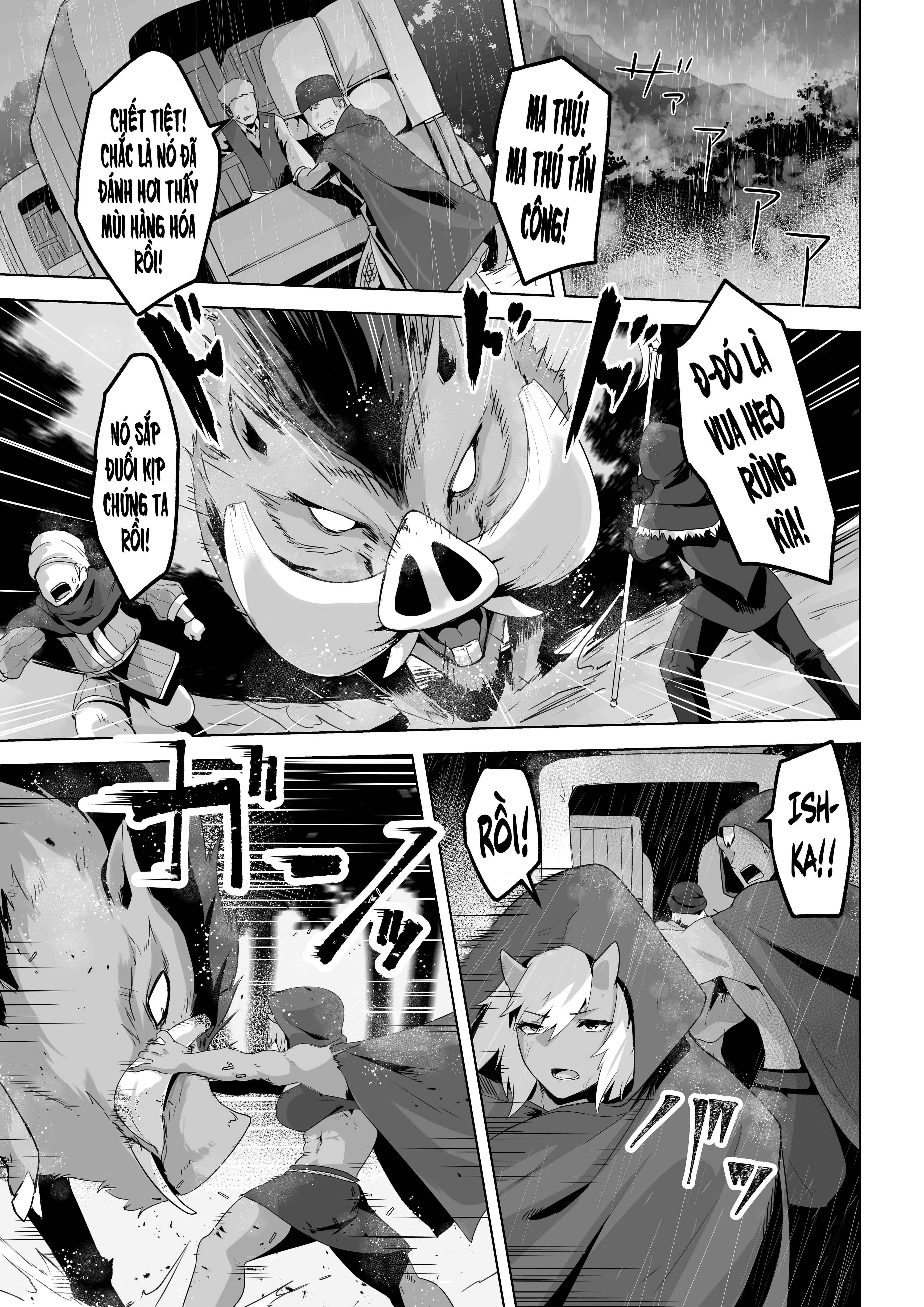 HentaiVN.net - Ảnh 13 - Trăng Rằm - Chap 5: Lustful Elf Wants To Have Brutal Sex