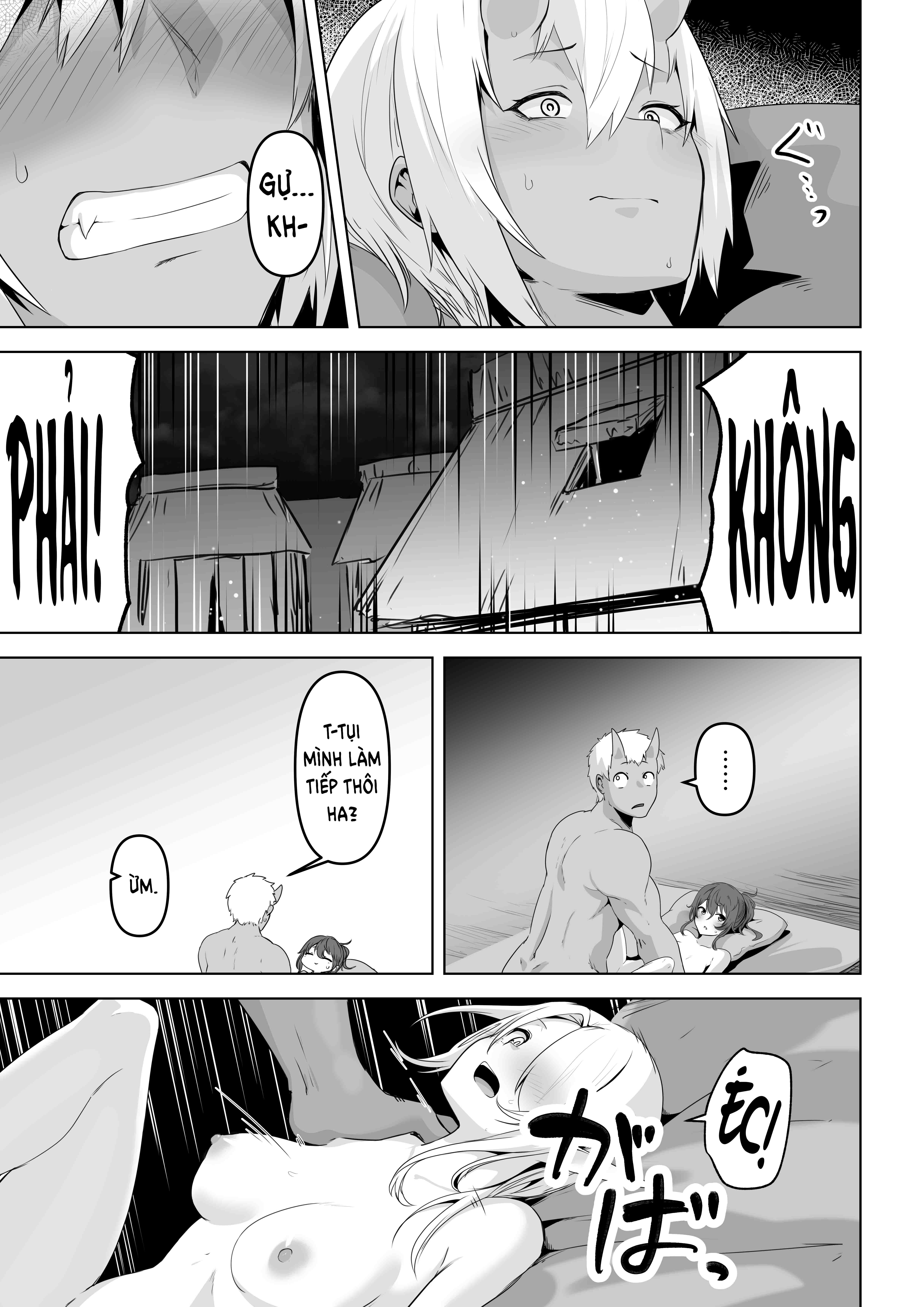 HentaiVN.net - Ảnh 29 - Trăng Rằm - Chap 5: Lustful Elf Wants To Have Brutal Sex