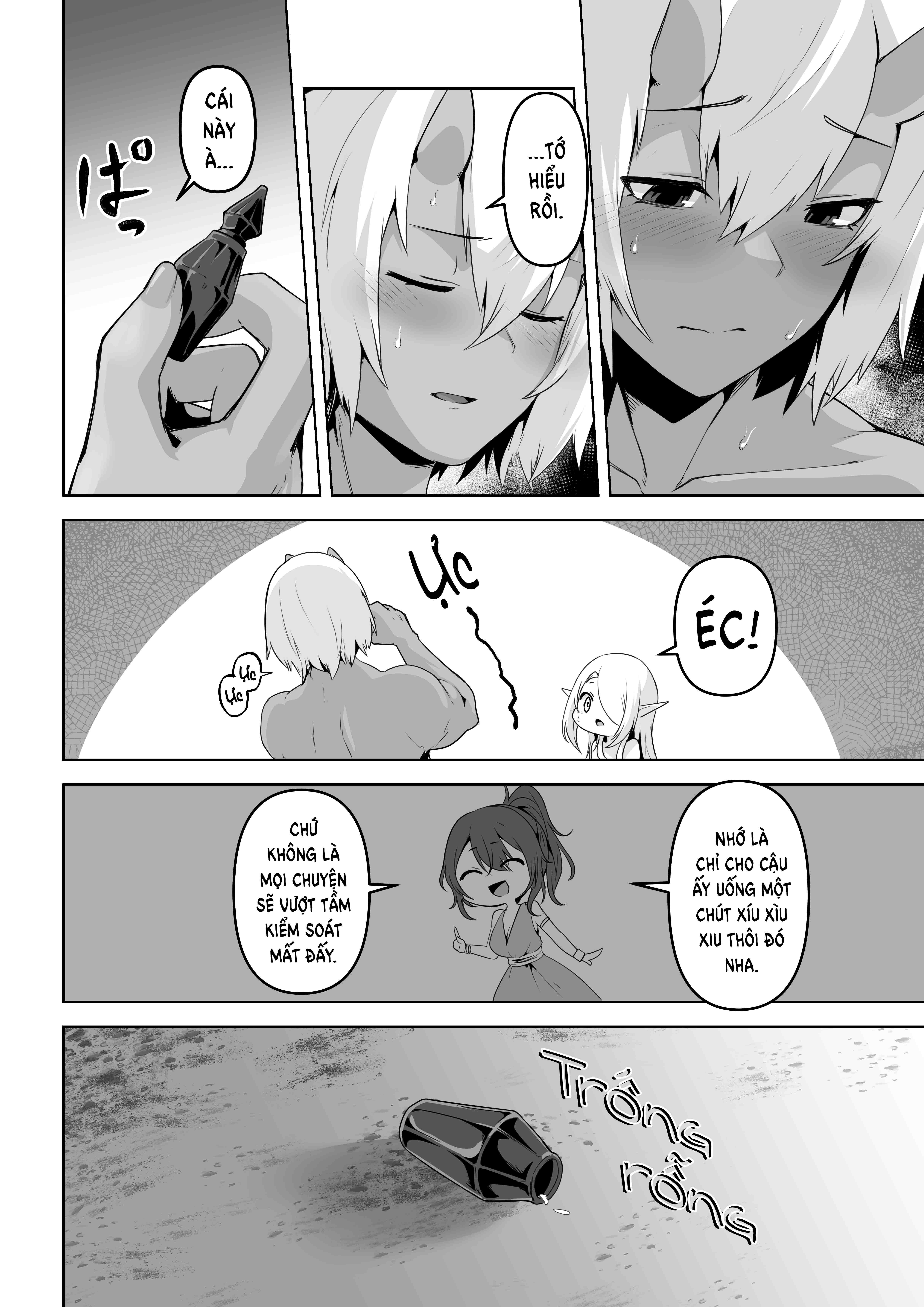 HentaiVN.net - Ảnh 32 - Trăng Rằm - Chap 5: Lustful Elf Wants To Have Brutal Sex