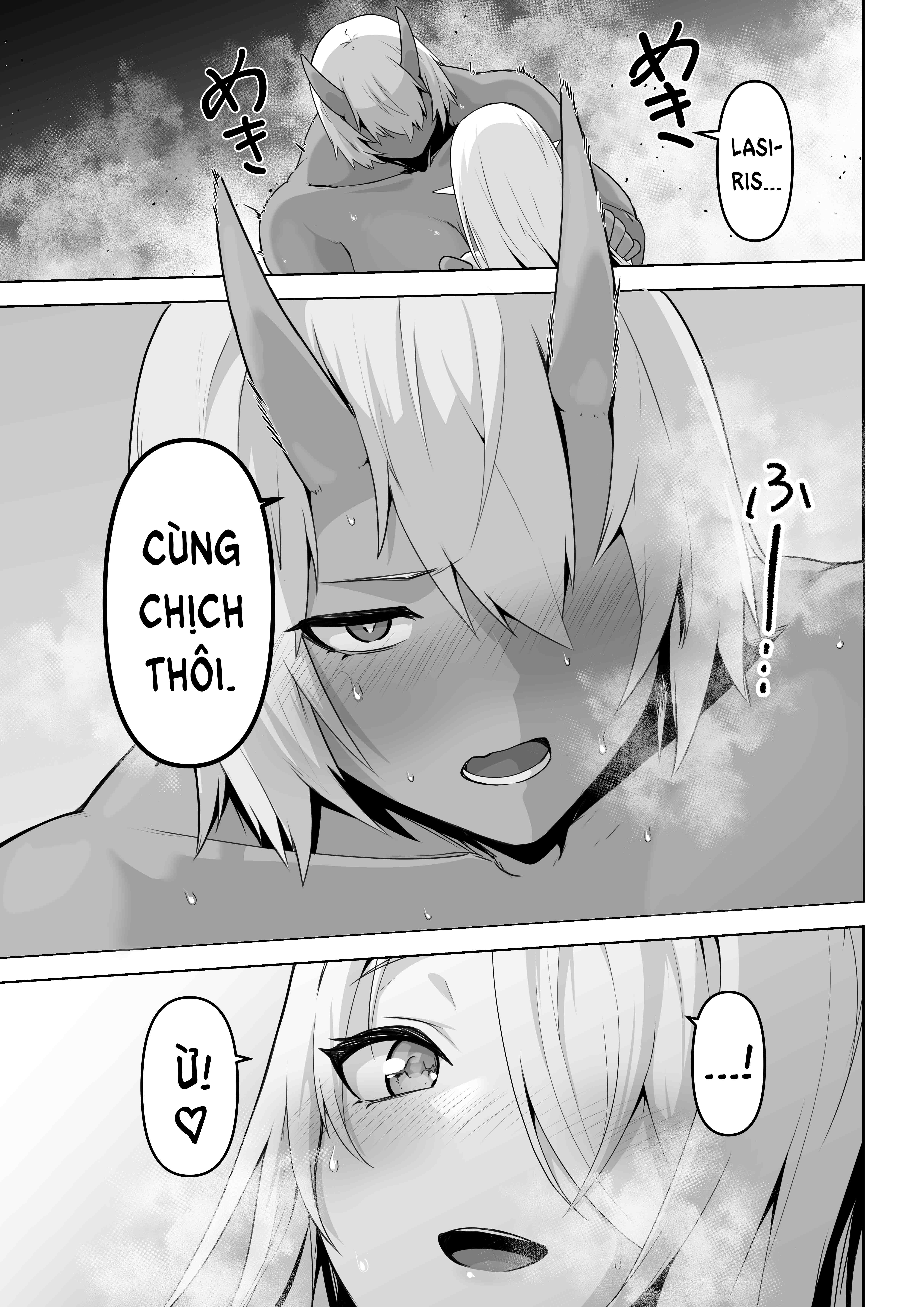 HentaiVN.net - Ảnh 33 - Trăng Rằm - Chap 5: Lustful Elf Wants To Have Brutal Sex