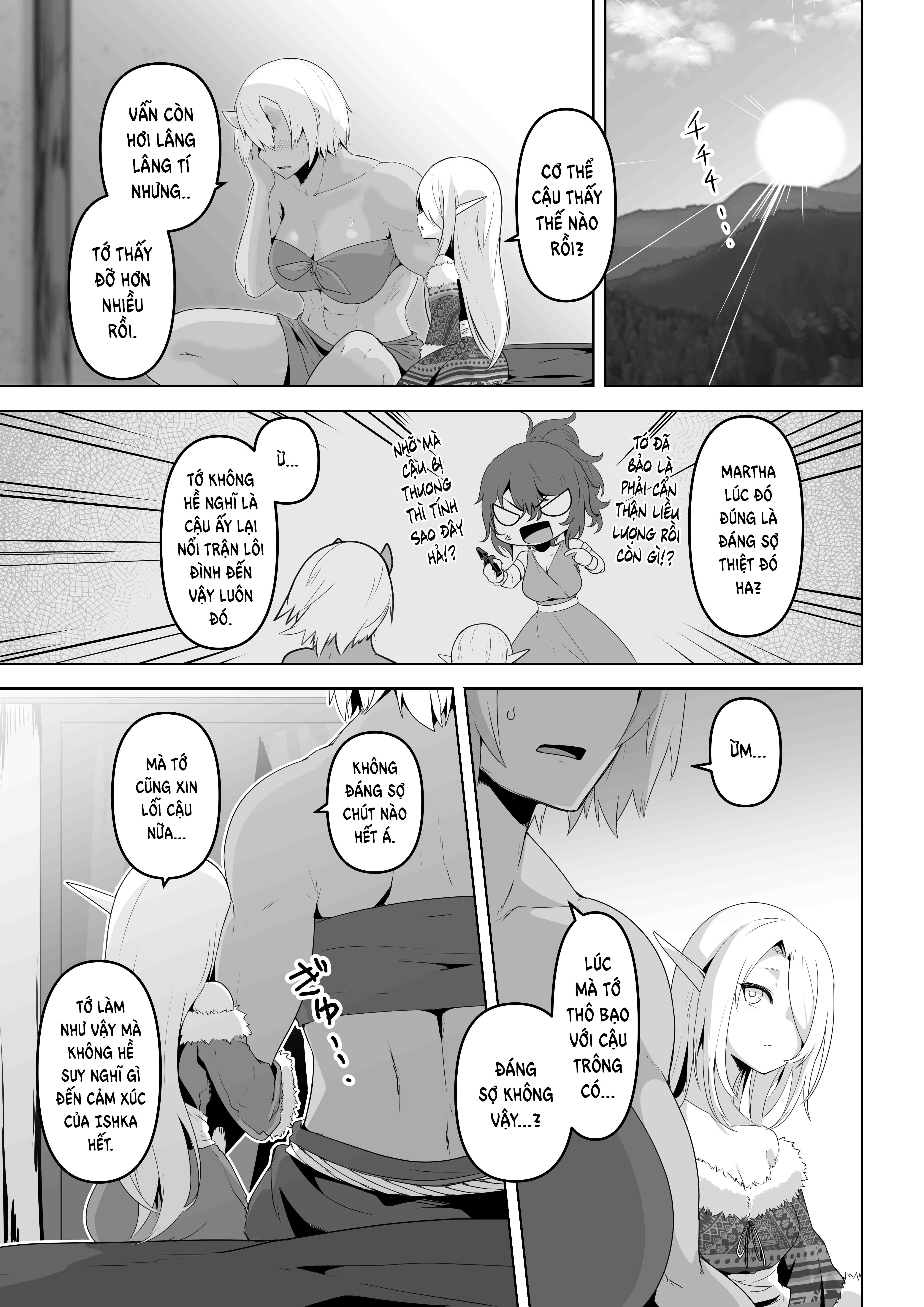 HentaiVN.net - Ảnh 57 - Trăng Rằm - Chap 5: Lustful Elf Wants To Have Brutal Sex