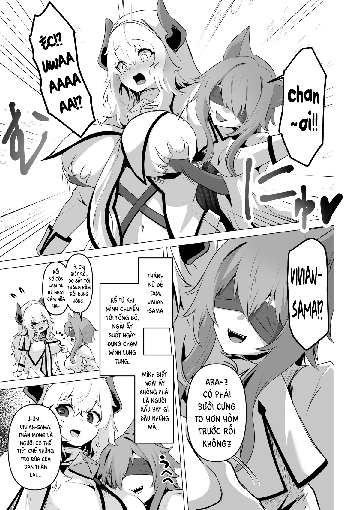 HentaiVN.net - Ảnh 15 - Trăng Rằm - Chap 6: Saintess' Weakness