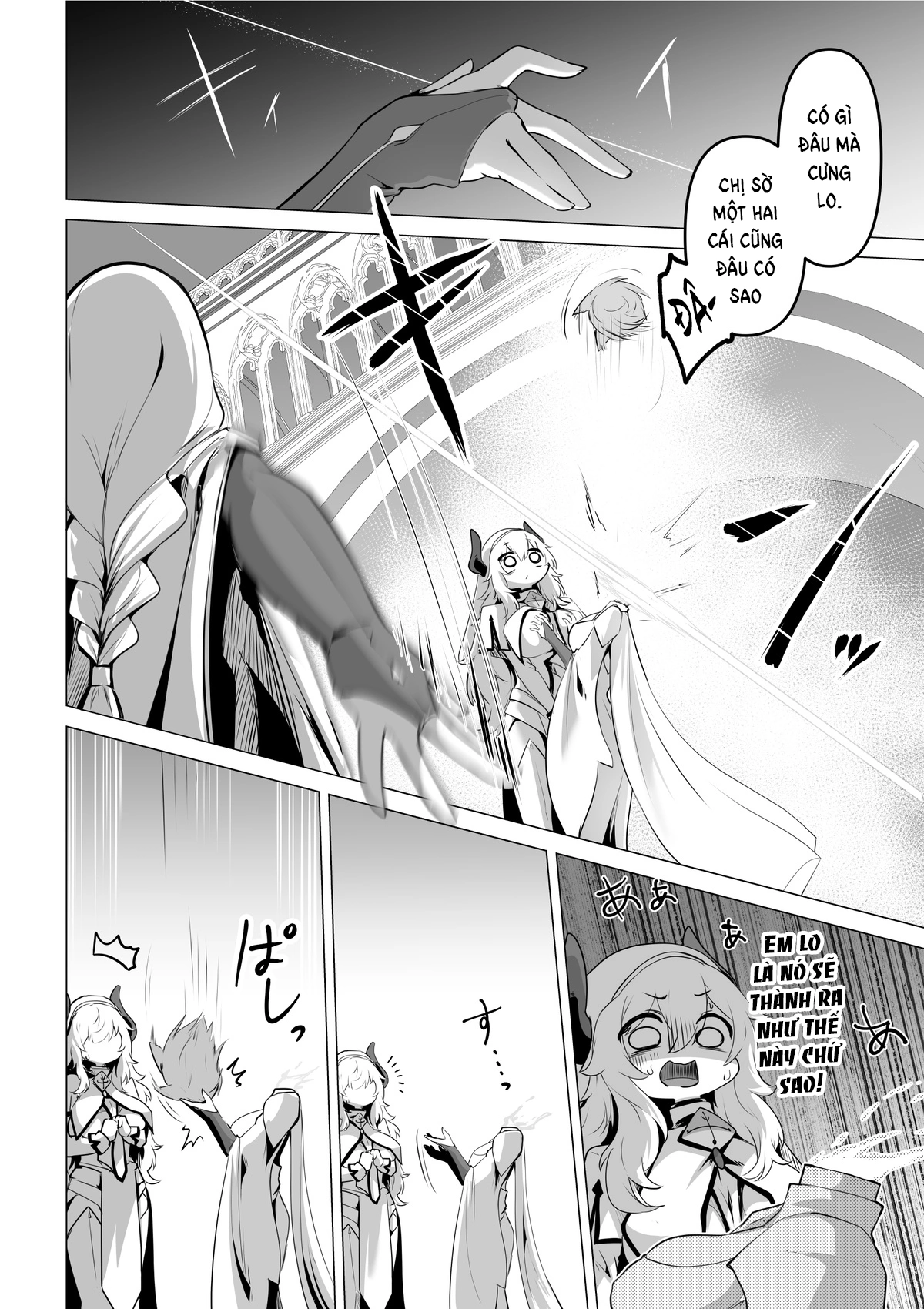 HentaiVN.net - Ảnh 16 - Trăng Rằm - Chap 6: Saintess' Weakness