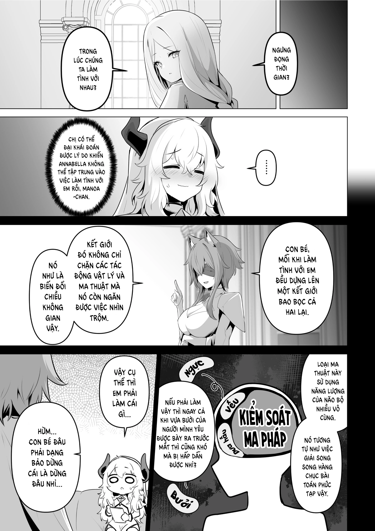 HentaiVN.net - Ảnh 23 - Trăng Rằm - Chap 6: Saintess' Weakness