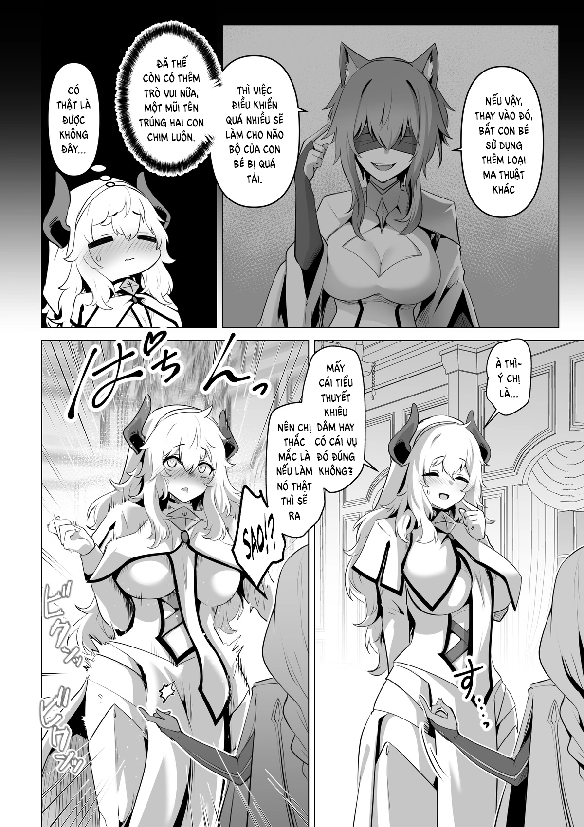 HentaiVN.net - Ảnh 24 - Trăng Rằm - Chap 6: Saintess' Weakness
