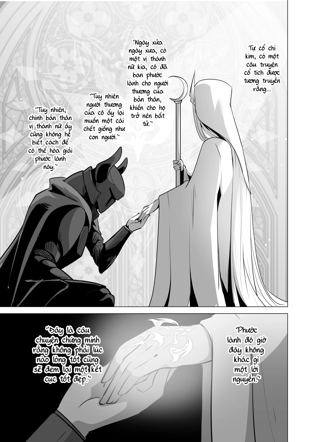 HentaiVN.net - Ảnh 3 - Trăng Rằm - Chap 6: Saintess' Weakness