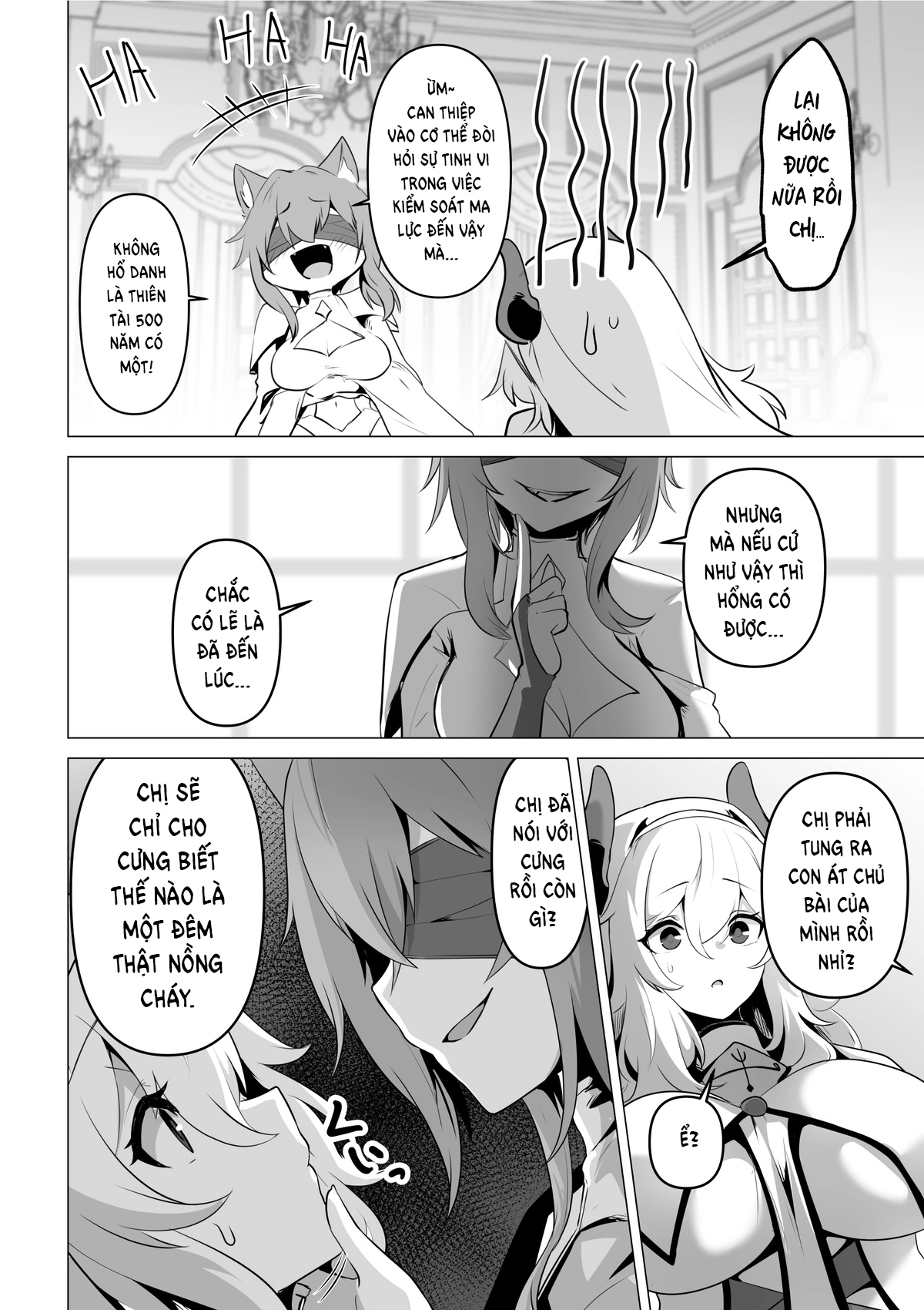HentaiVN.net - Ảnh 30 - Trăng Rằm - Chap 6: Saintess' Weakness