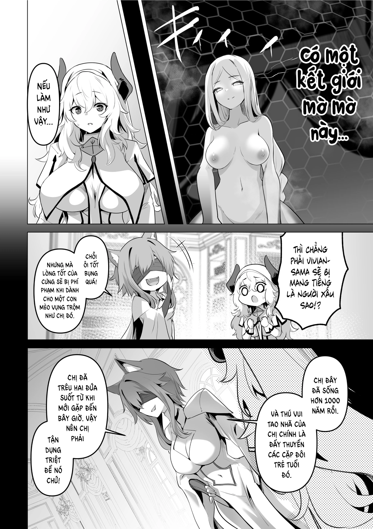HentaiVN.net - Ảnh 32 - Trăng Rằm - Chap 6: Saintess' Weakness