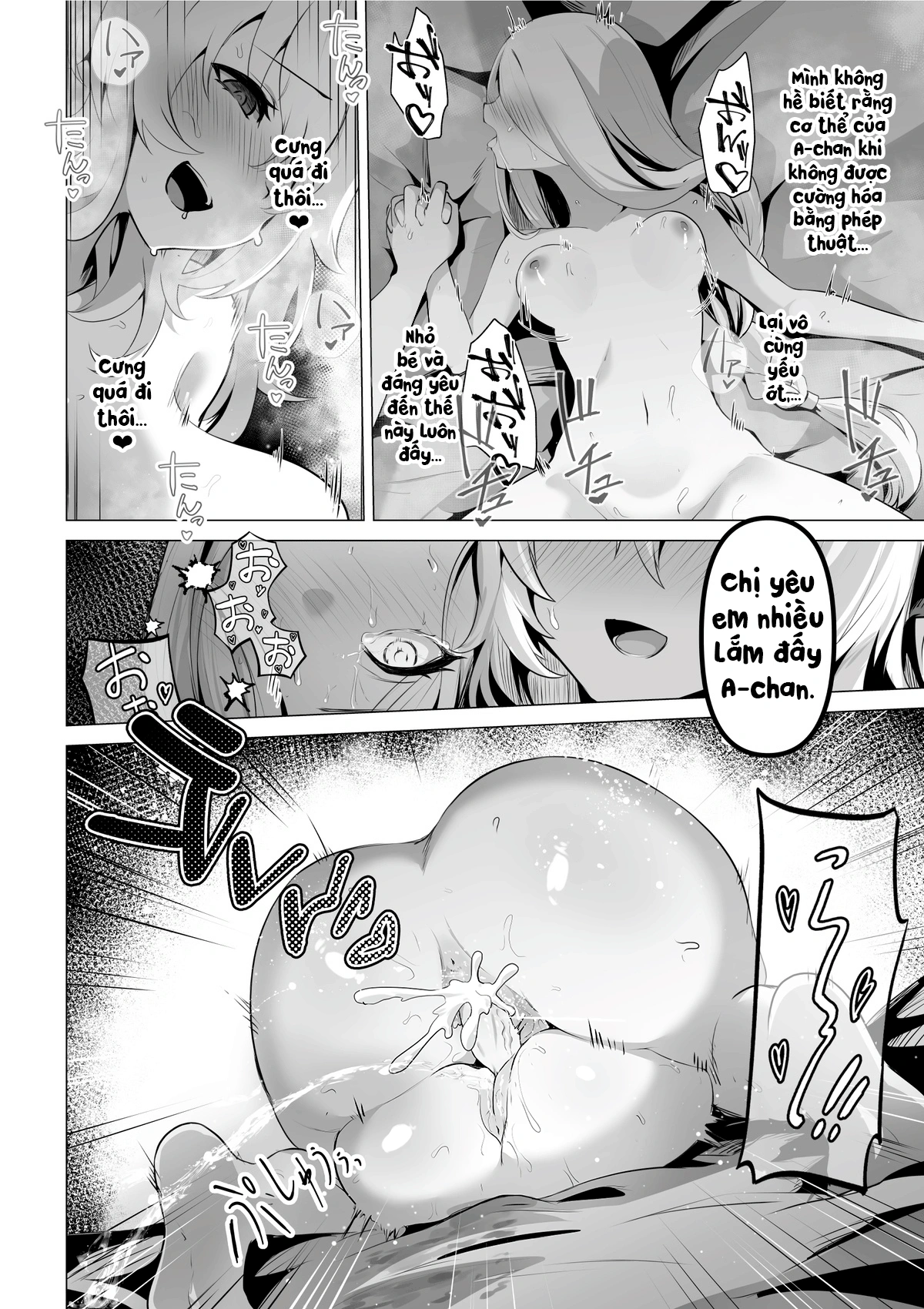 HentaiVN.net - Ảnh 46 - Trăng Rằm - Chap 6: Saintess' Weakness