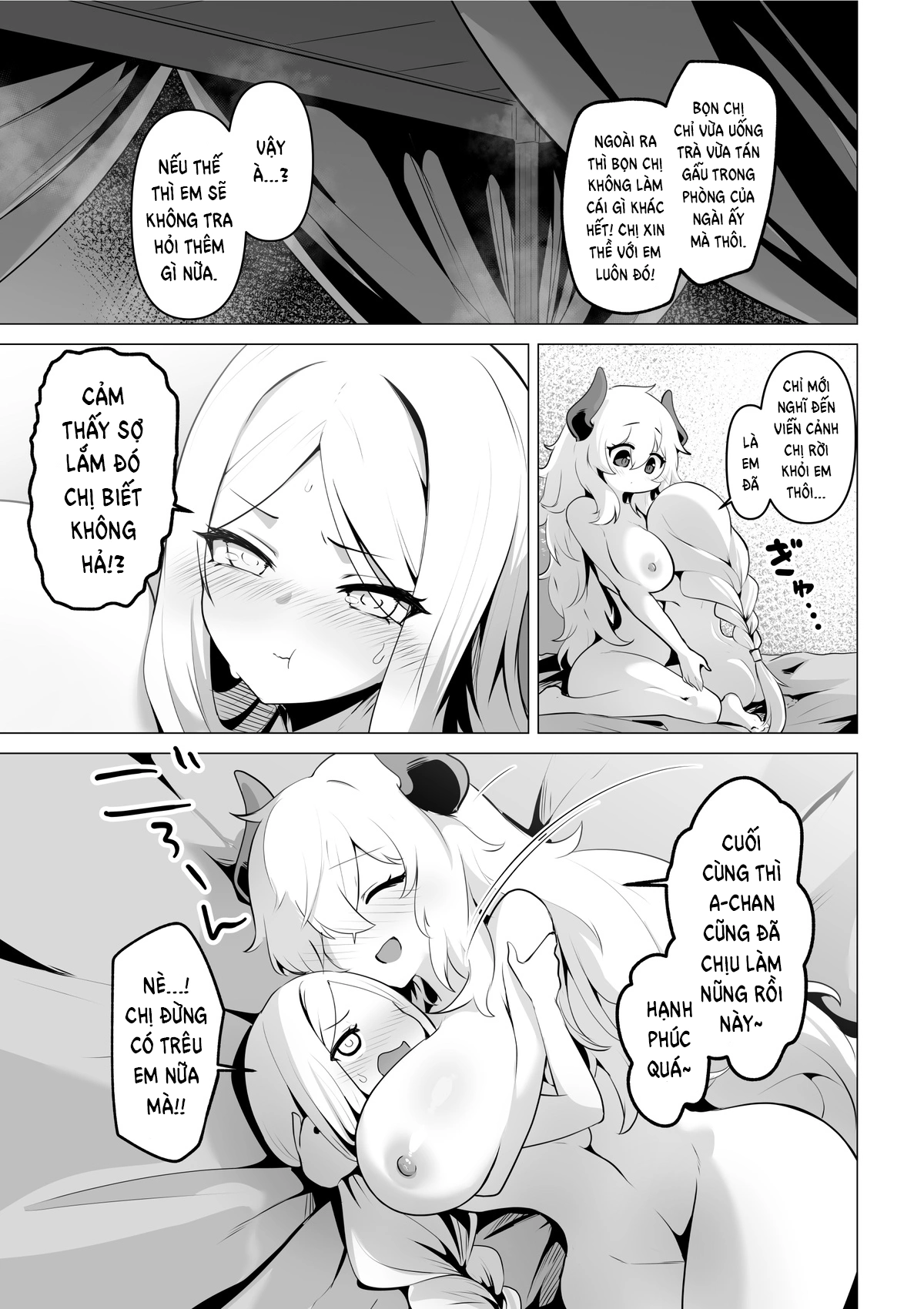 HentaiVN.net - Ảnh 63 - Trăng Rằm - Chap 6: Saintess' Weakness