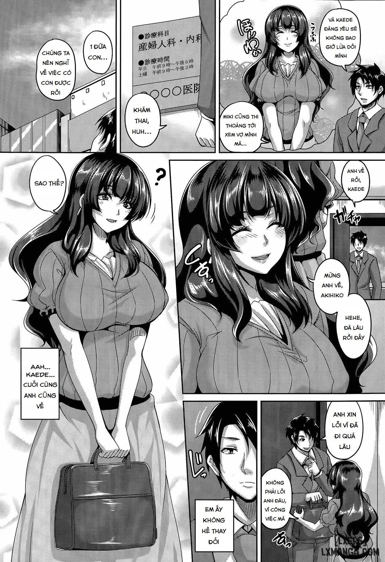 HentaiVN.net - Ảnh 3 - Uragiri No Mesubuta Choukyou -Akogareno Gishi- [A Traitor's Sow Training -The Yearned For Sister-In-Law-] - Oneshot