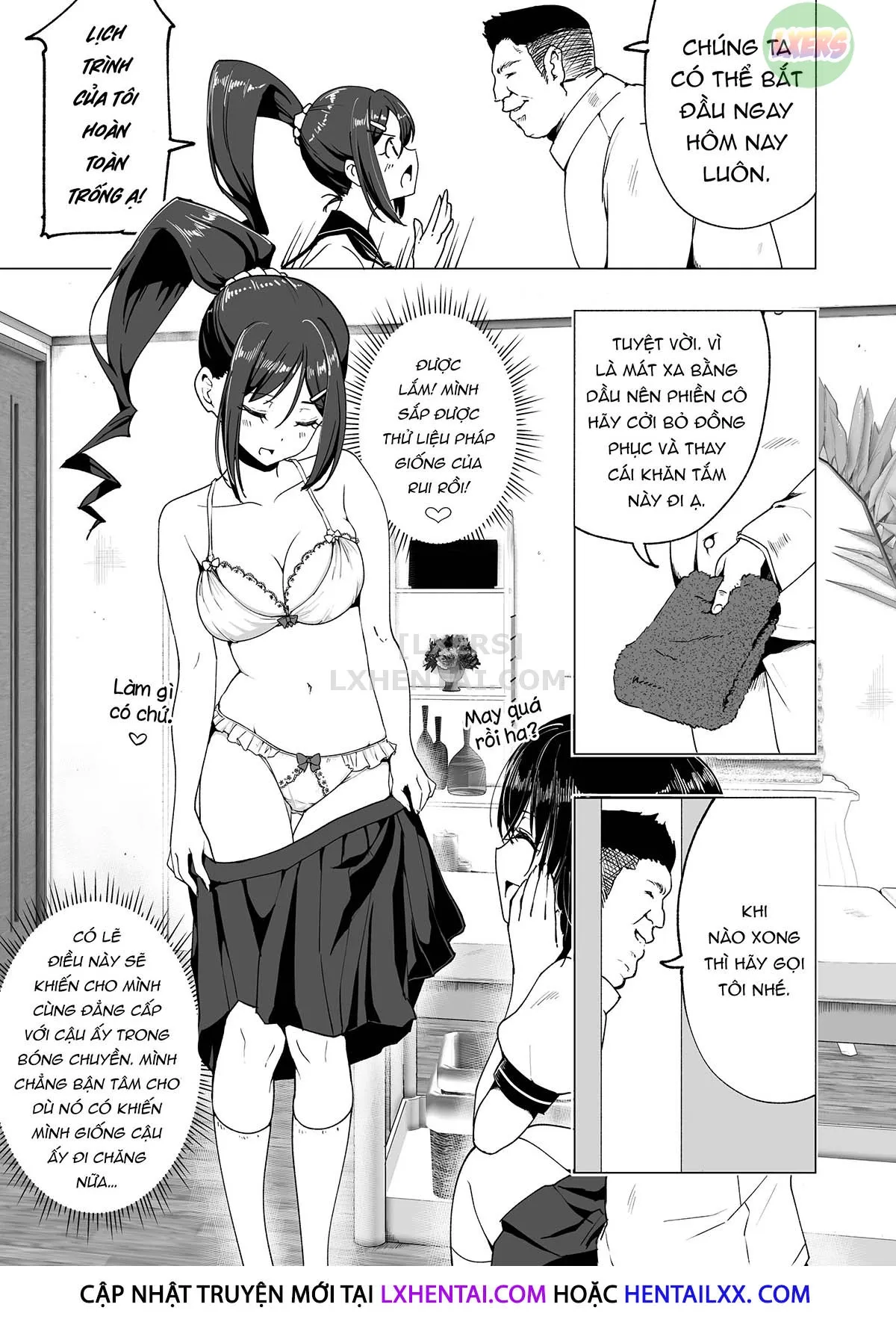 HentaiVN.net - Ảnh 17 - Cô gái bóng chuyền này đã được trải nghiệm một mát xa gợi cảm - Chap 1