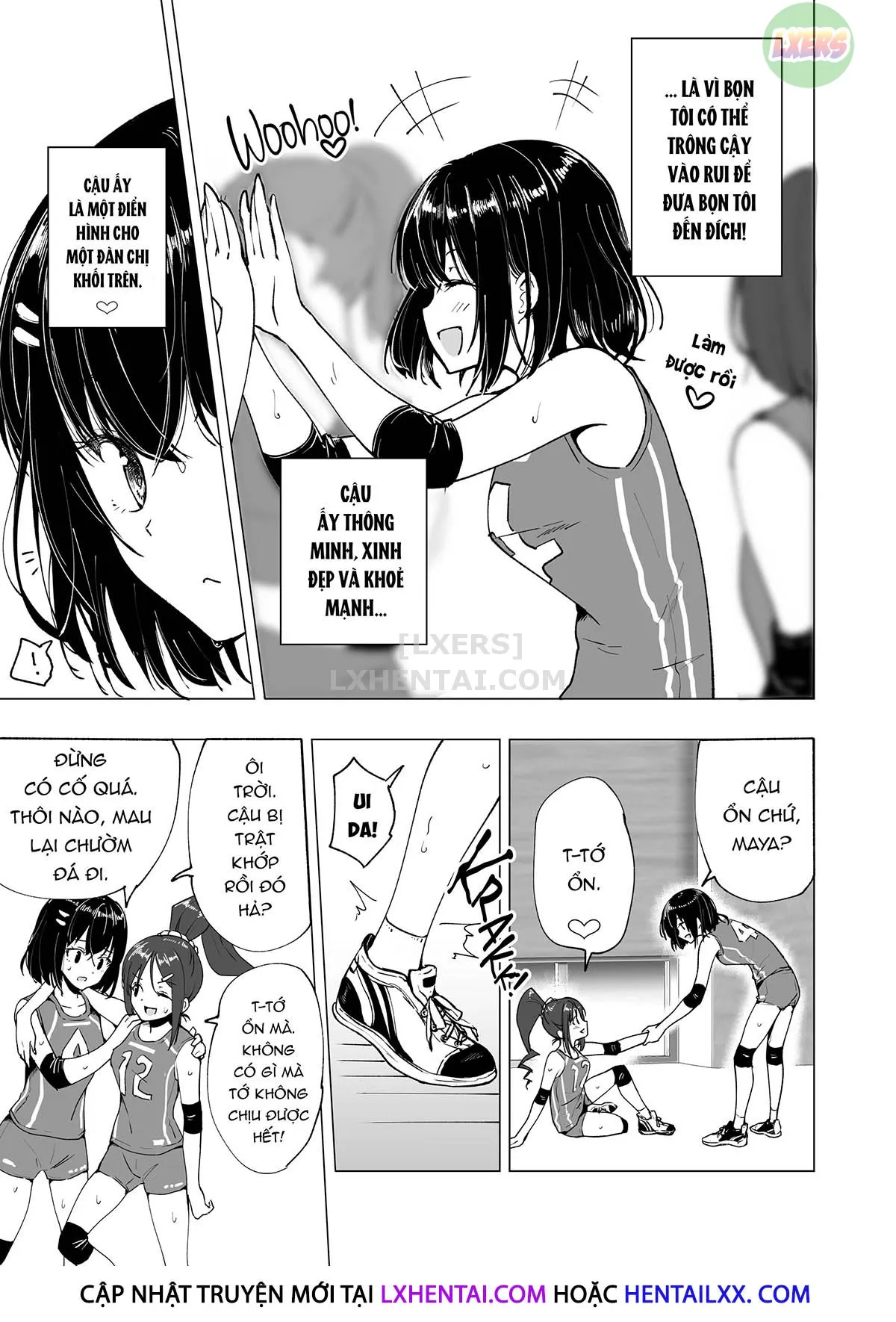 HentaiVN.net - Ảnh 9 - Cô gái bóng chuyền này đã được trải nghiệm một mát xa gợi cảm - Chap 1