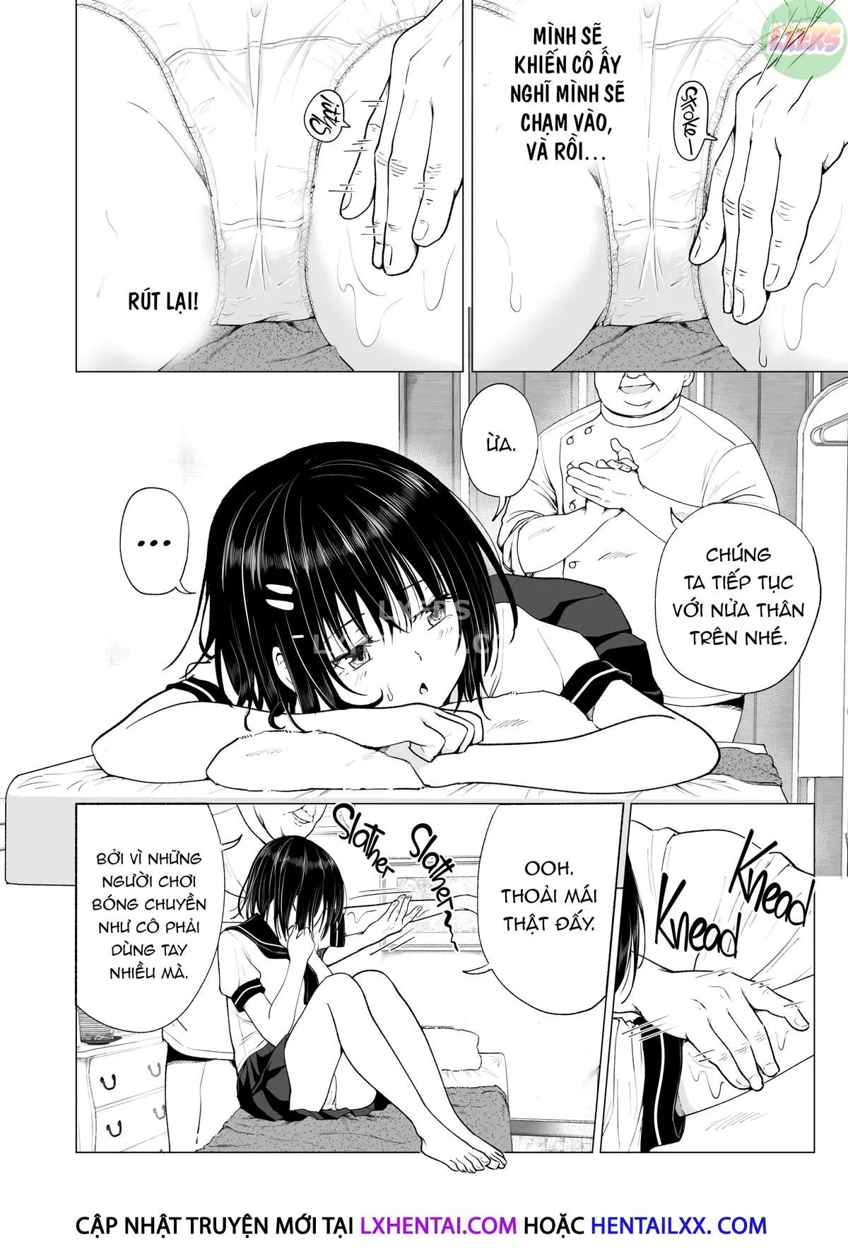 HentaiVN.net - Ảnh 18 - Cô gái bóng chuyền này đã được trải nghiệm một mát xa gợi cảm - Chap 2