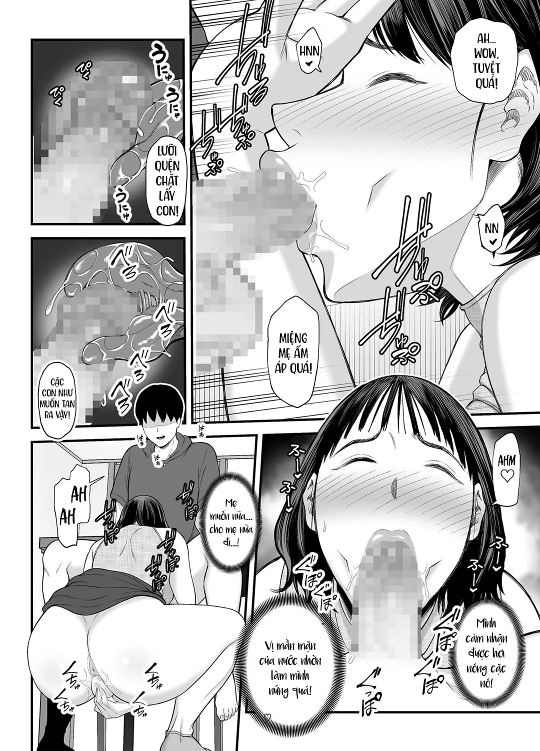 HentaiVN.net - Ảnh 30 - Mẹ đang cố dụ dỗ mình sao? [Okaa-san Boku no Koto Sasotterun Daro?] - Chap 1